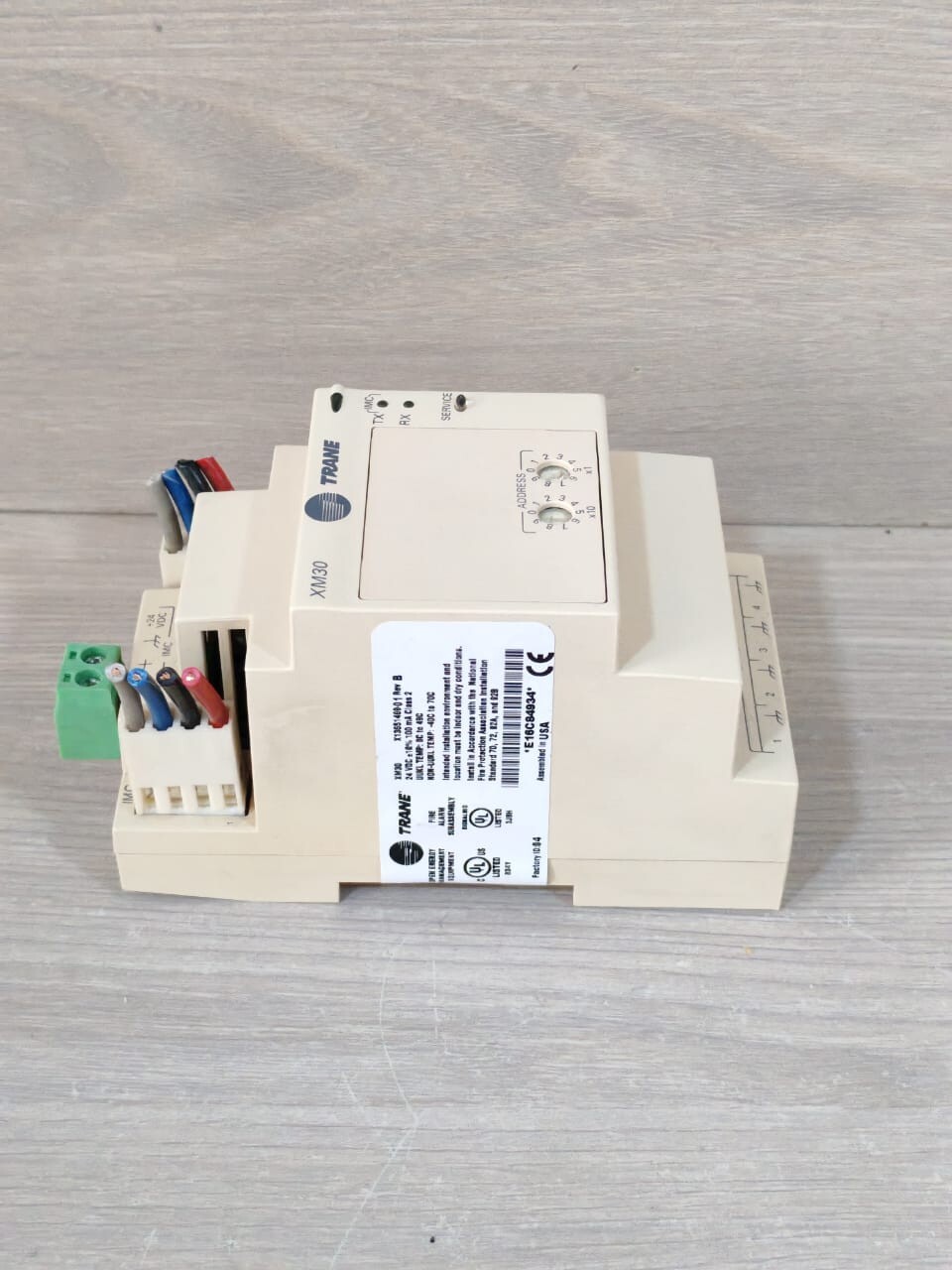 Trane XM30 TRANE XM30 X13651469-01 REV B EXPANSION MODULE 24VDC 9