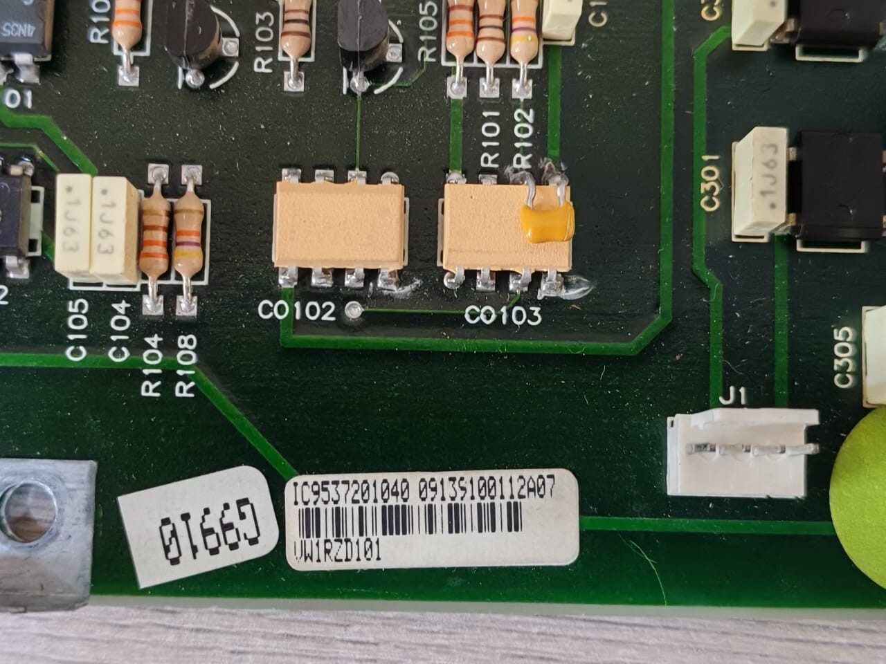 Schneider Electric IC9537201040 VW1RZD101 TELEMECANIQUE IC9537201040 COMUNICATION CARD 3