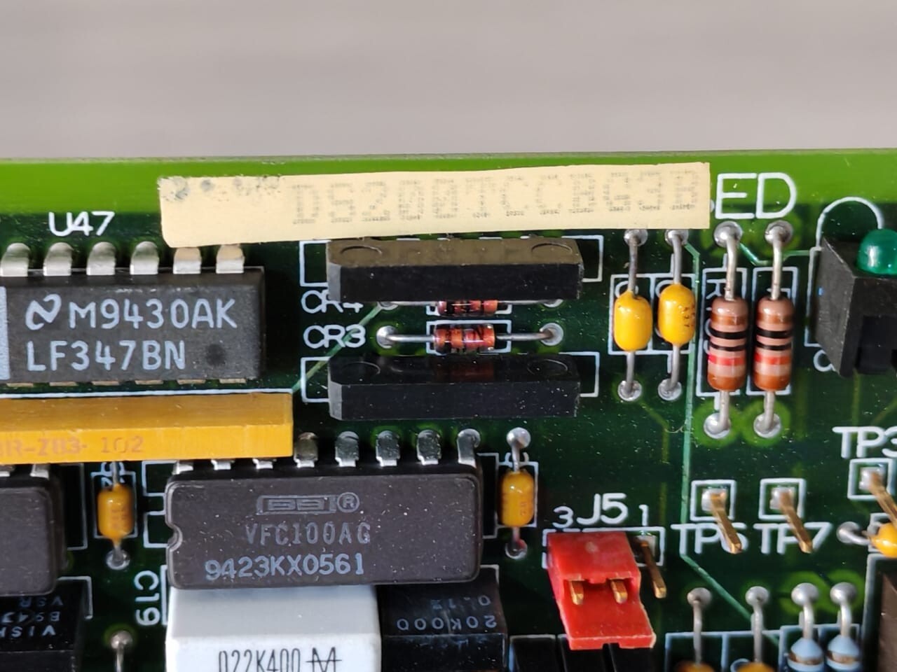GE DS200TCCBG3B GE DS200TCCBG3B / DS200TCCBG3BED PCB Circuit Board 3