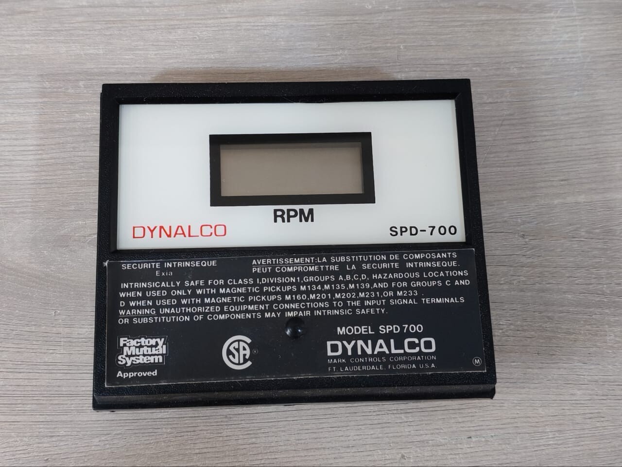 Dynalco SPD-700 Dynalco RPM SPD-700 Digital Tachometer 2