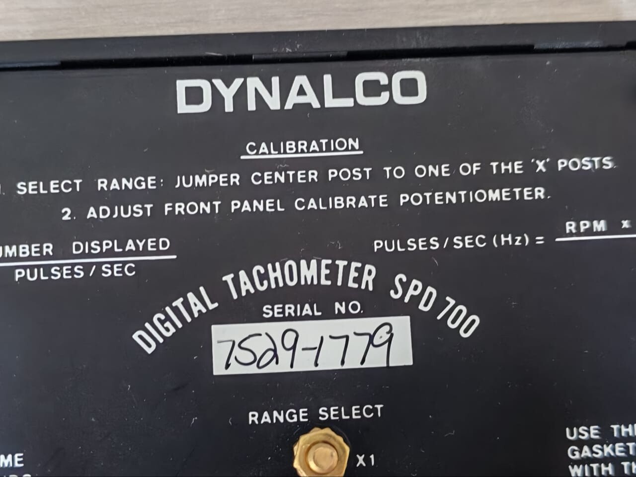 Dynalco SPD-700 Dynalco RPM SPD-700 Digital Tachometer 4