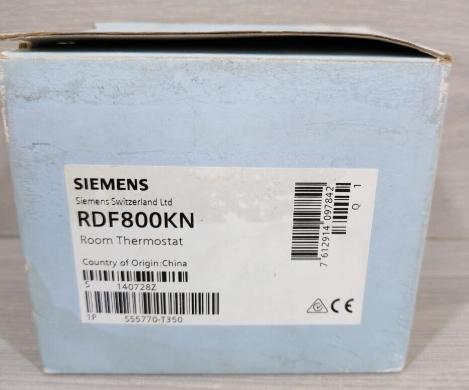 Siemens RDF800KN SIEMENS RDF800KN ROOM THERMOSTAT 5