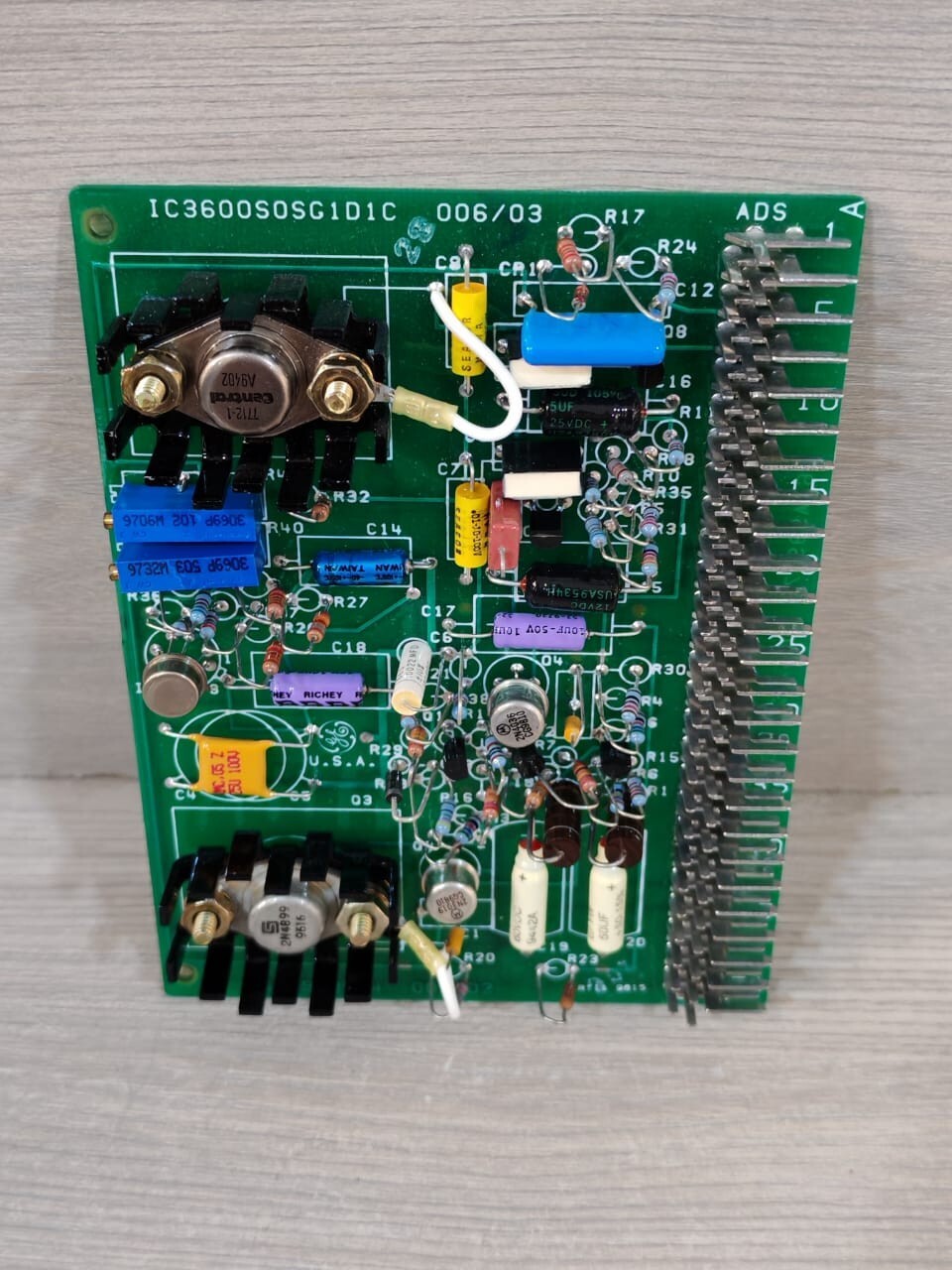 GE IC3600S0SG1D1C 006/03 GE CIRCUIT BOARD IC3600S0SG1D1C 006/03 2