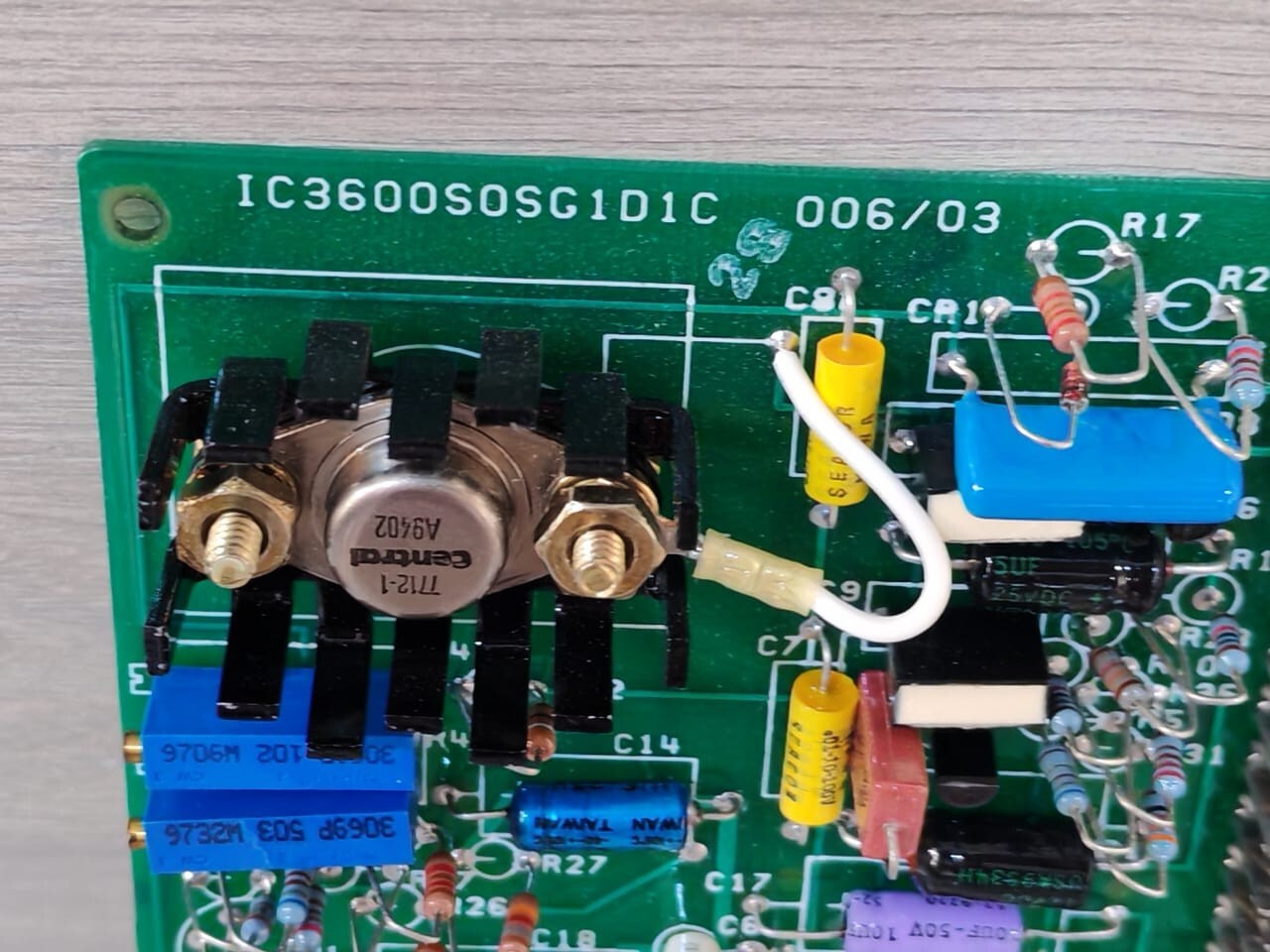 GE IC3600S0SG1D1C 006/03 GE CIRCUIT BOARD IC3600S0SG1D1C 006/03 3