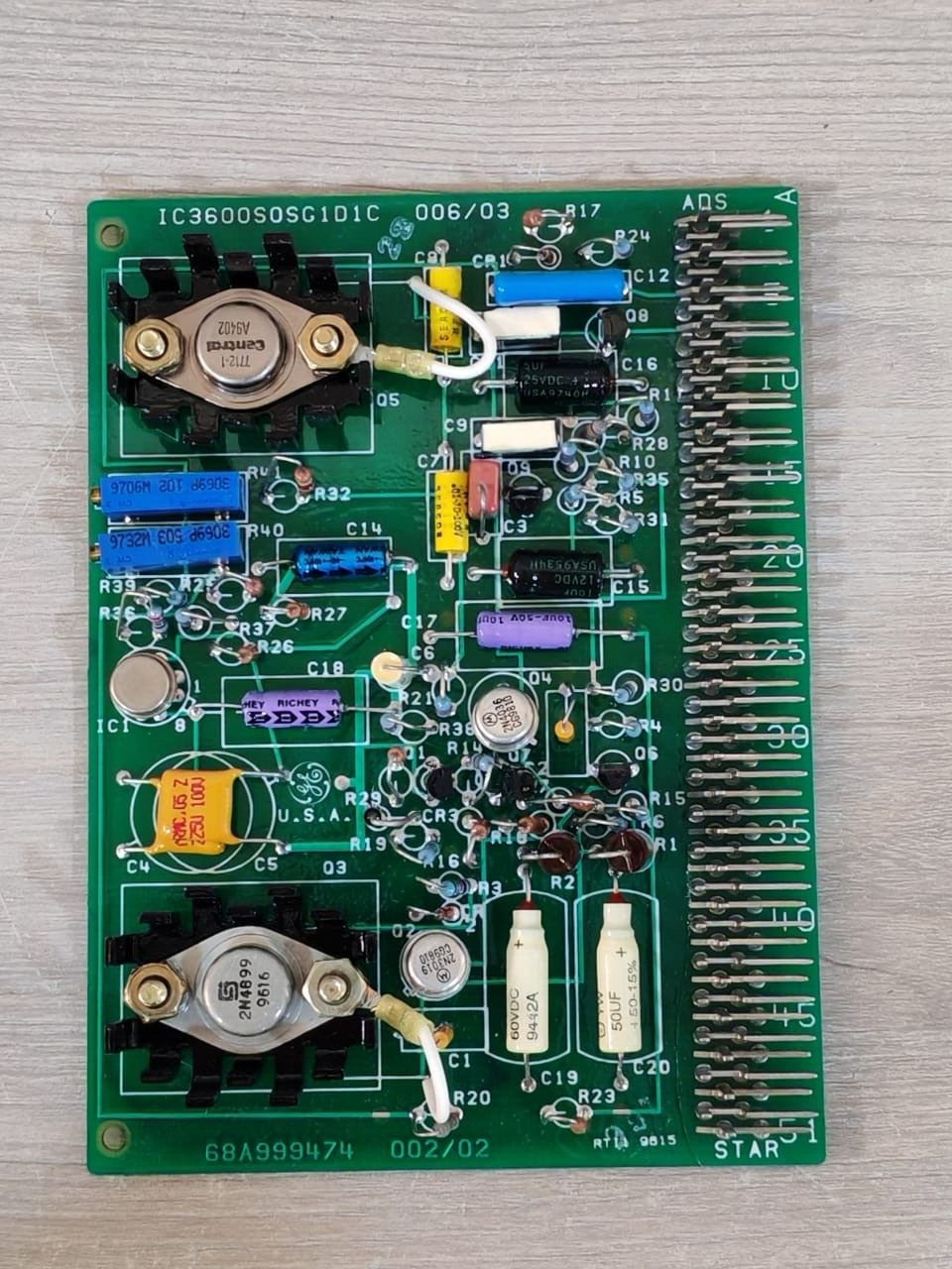 GE IC3600S0SG1D1C 006/03 GE CIRCUIT BOARD IC3600S0SG1D1C 006/03 4