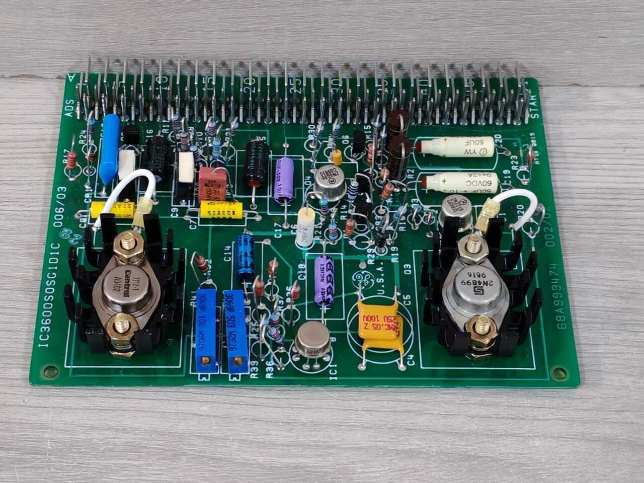 GE IC3600S0SG1D1C 006/03 GE CIRCUIT BOARD IC3600S0SG1D1C 006/03 5