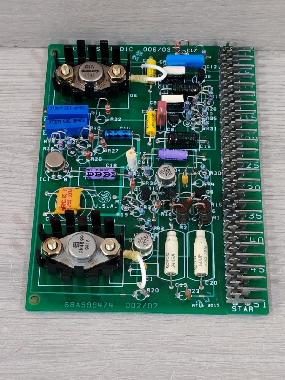 GE IC3600S0SG1D1C 006/03 GE CIRCUIT BOARD IC3600S0SG1D1C 006/03 8