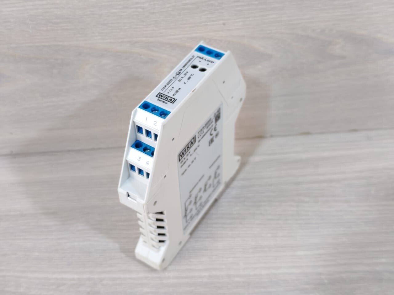 WIKA T15.R-ZZZZZ WIKA T15.R-ZZZZZ V1.1.4 PT100/4 DIGITAL TEMPERATURE TRANSMITTER 6