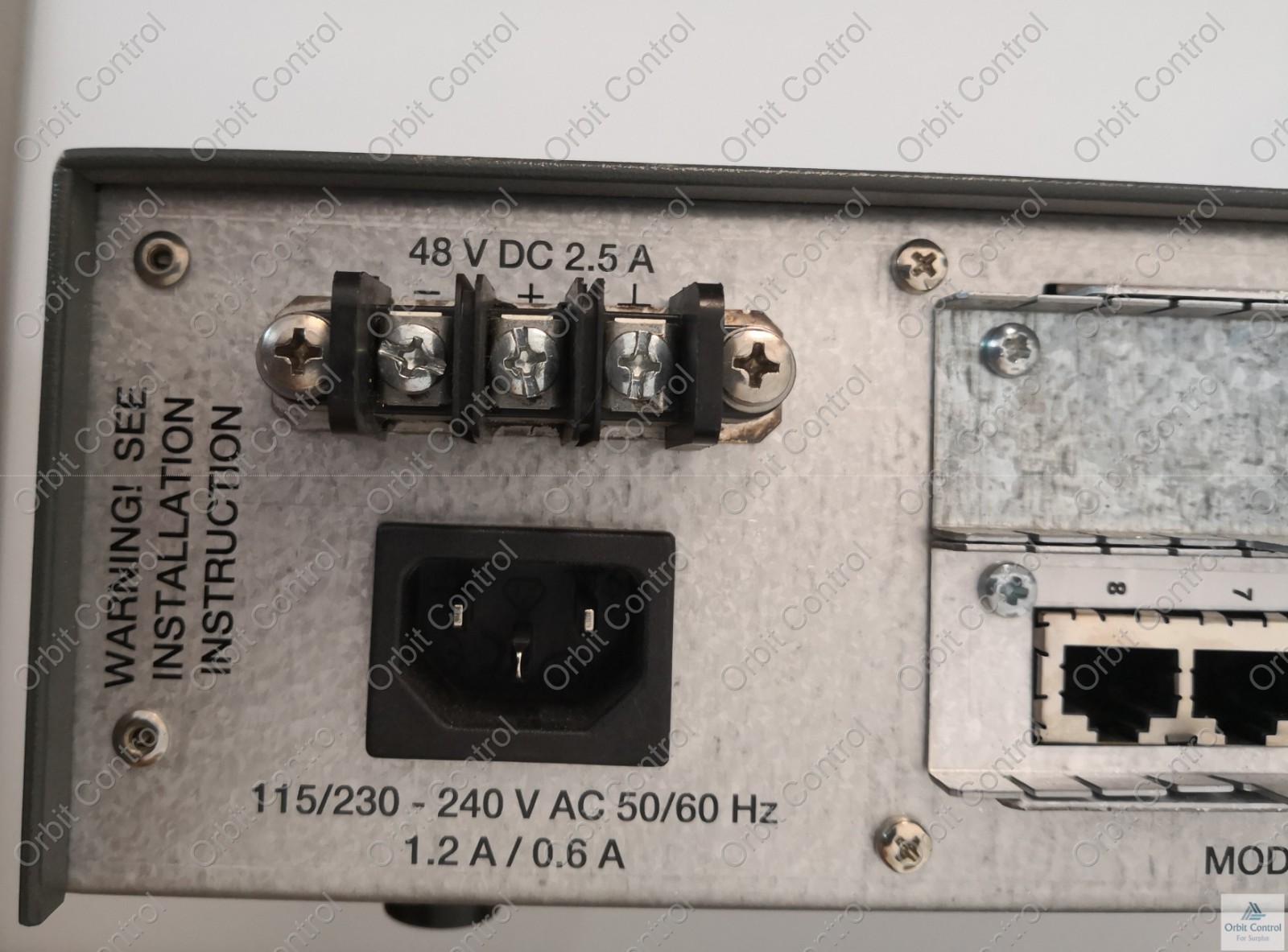ONEACCESS 115/240VAC OneAccess CROCUS DXC_NK 115/240VAC 1.2A/0.6A /48VDC 2.5A 8 CHANEL 7