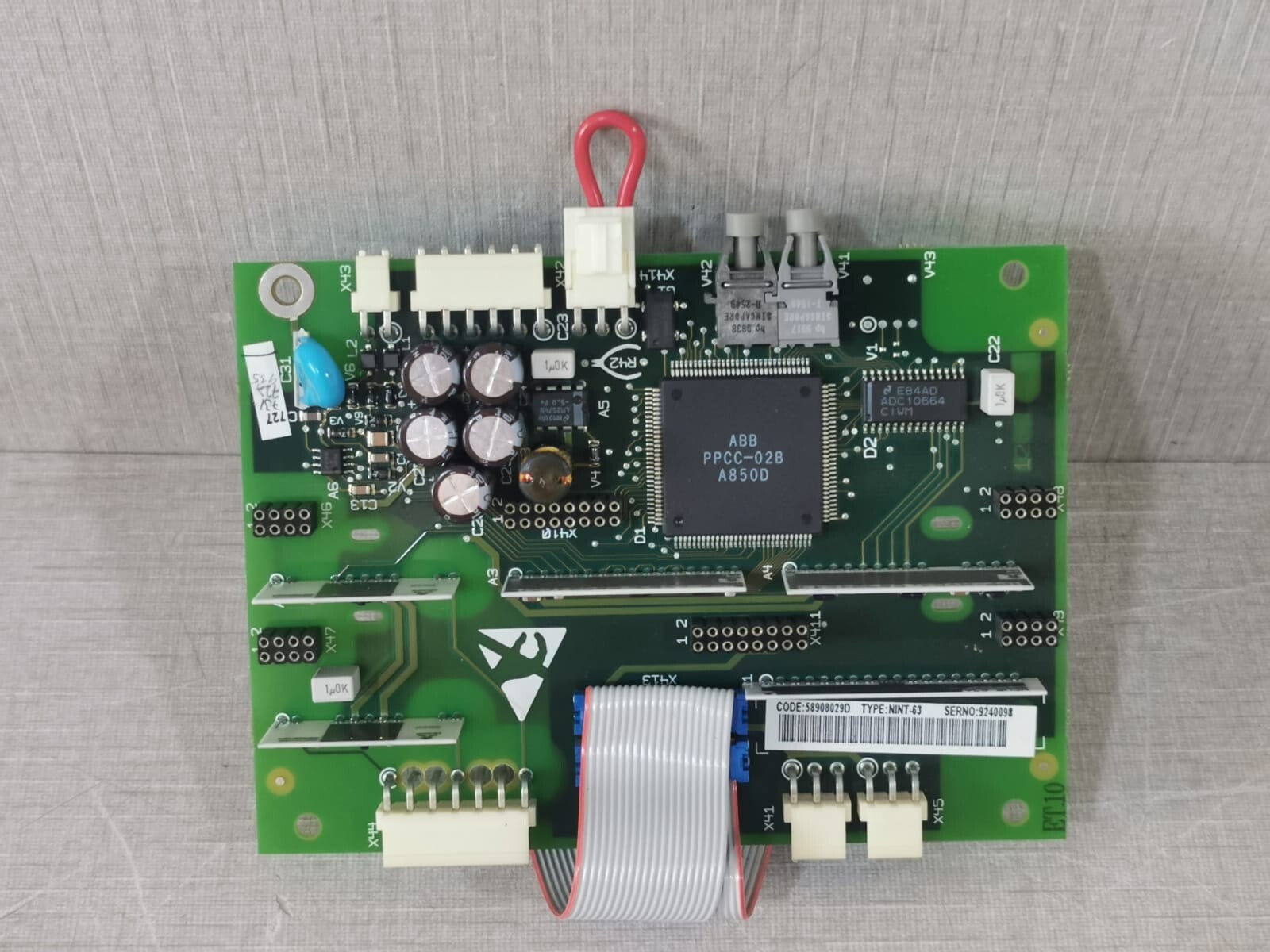 ABB NINT-63 ABB NINT-63 SP KIT INTERFACE KIT CODE: 58976385 4