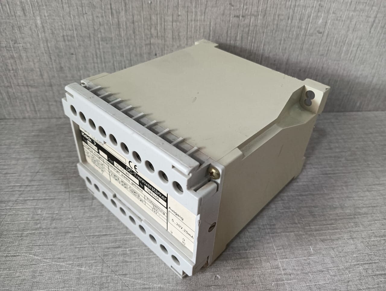 KNICK KNICK-8957 Knick 8957 A1 DC Isolation Amplifier 8