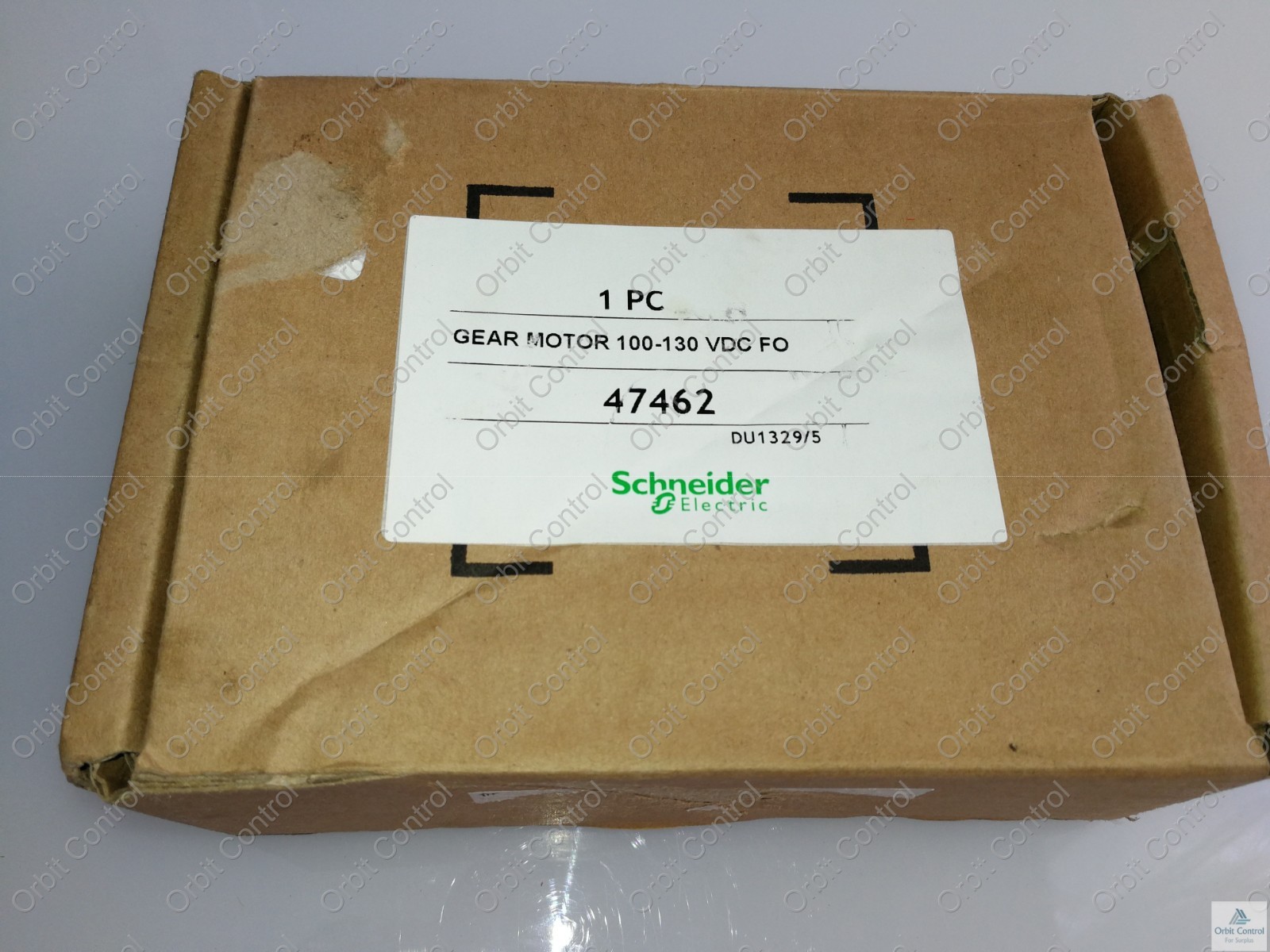 Schneider Gear Motor Reducer 47462 Mch/xm Motor Mechanism 100-130 VDC