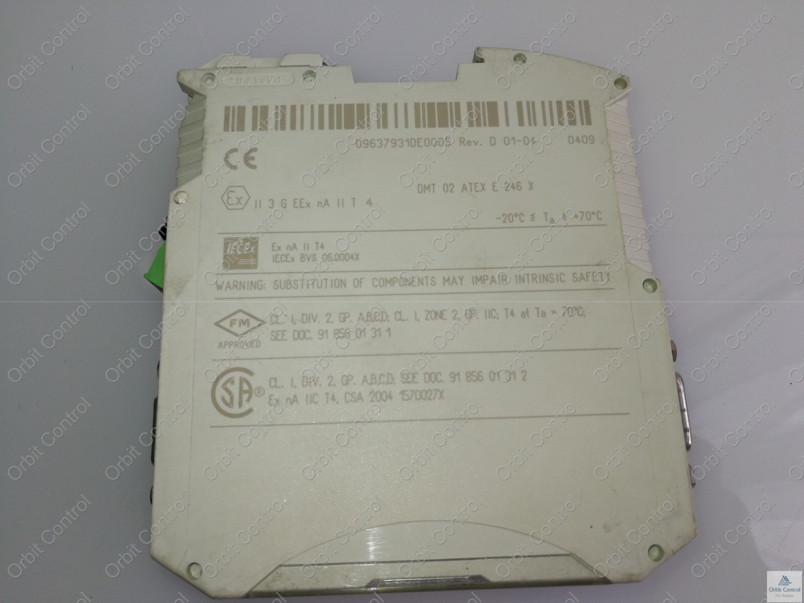 R. STAHL STAHL-9185 STAHL 9185/12-45-10 Fieldbus Isolating Repeater 3