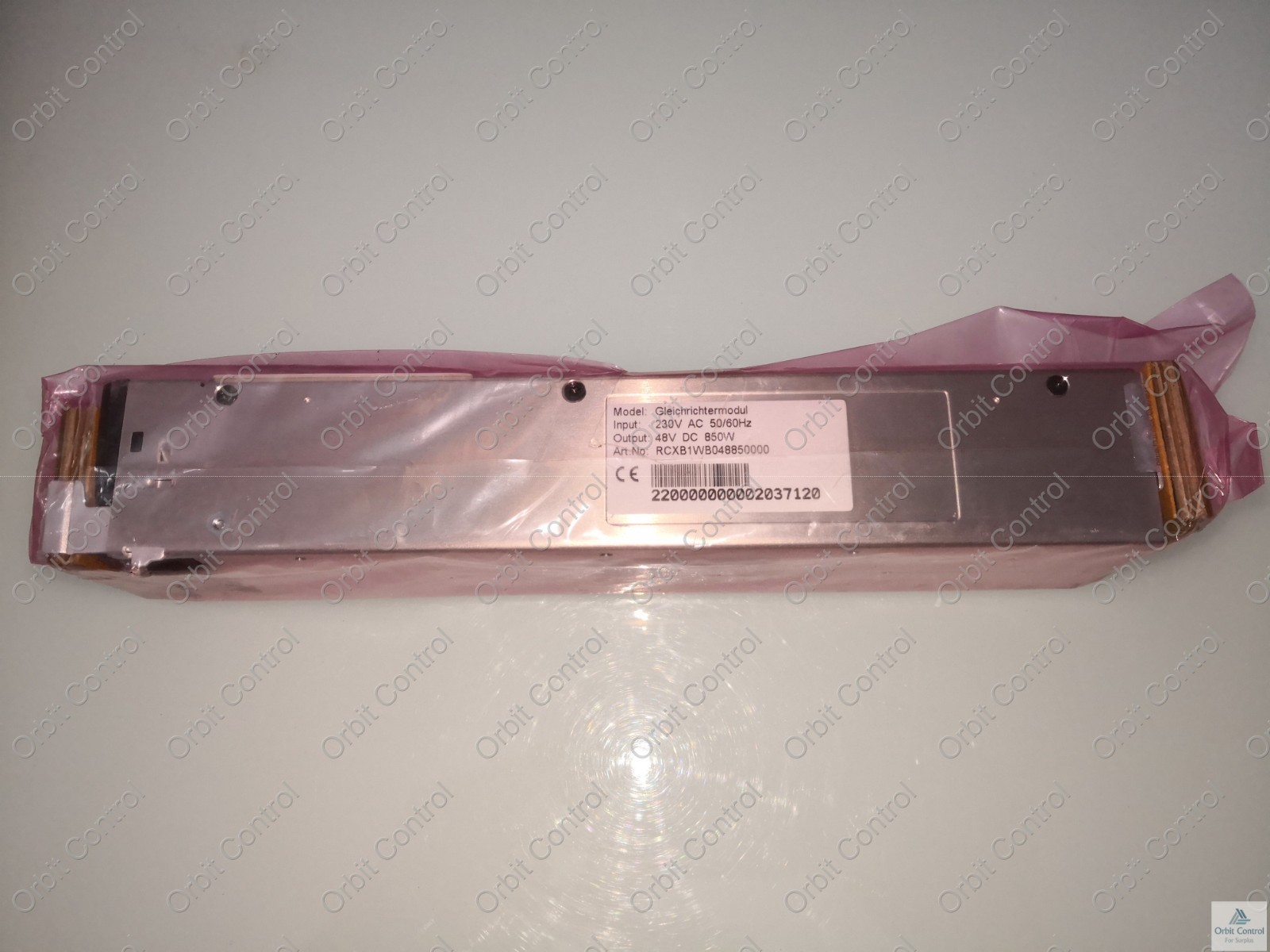 Neumann 230V-AC-48V-DC-850W NEUMANN GLEICHRICHTERMODUL POWER SUPPLY 35918 / 230V AC 48V DC 850W 4