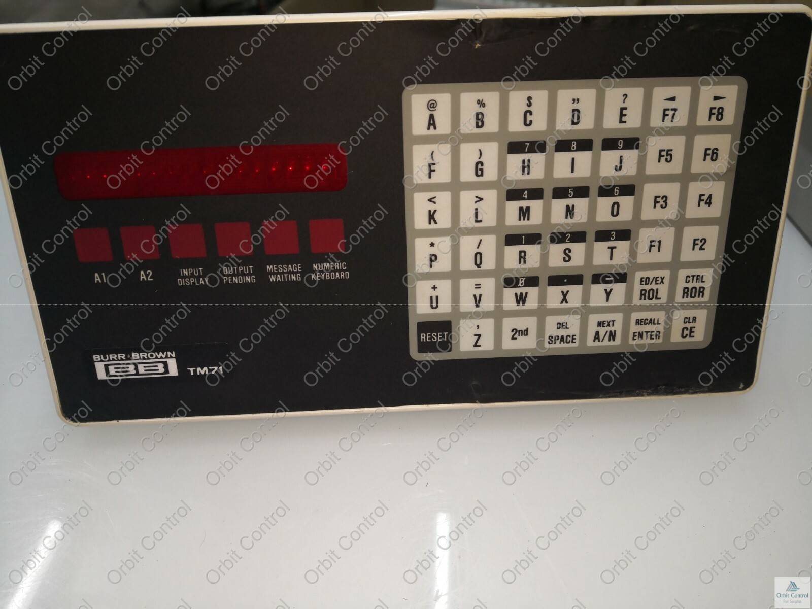 Burr-Brown TM71 BURR-BROWN TM71 CONTROL PANEL DISPLAY 3