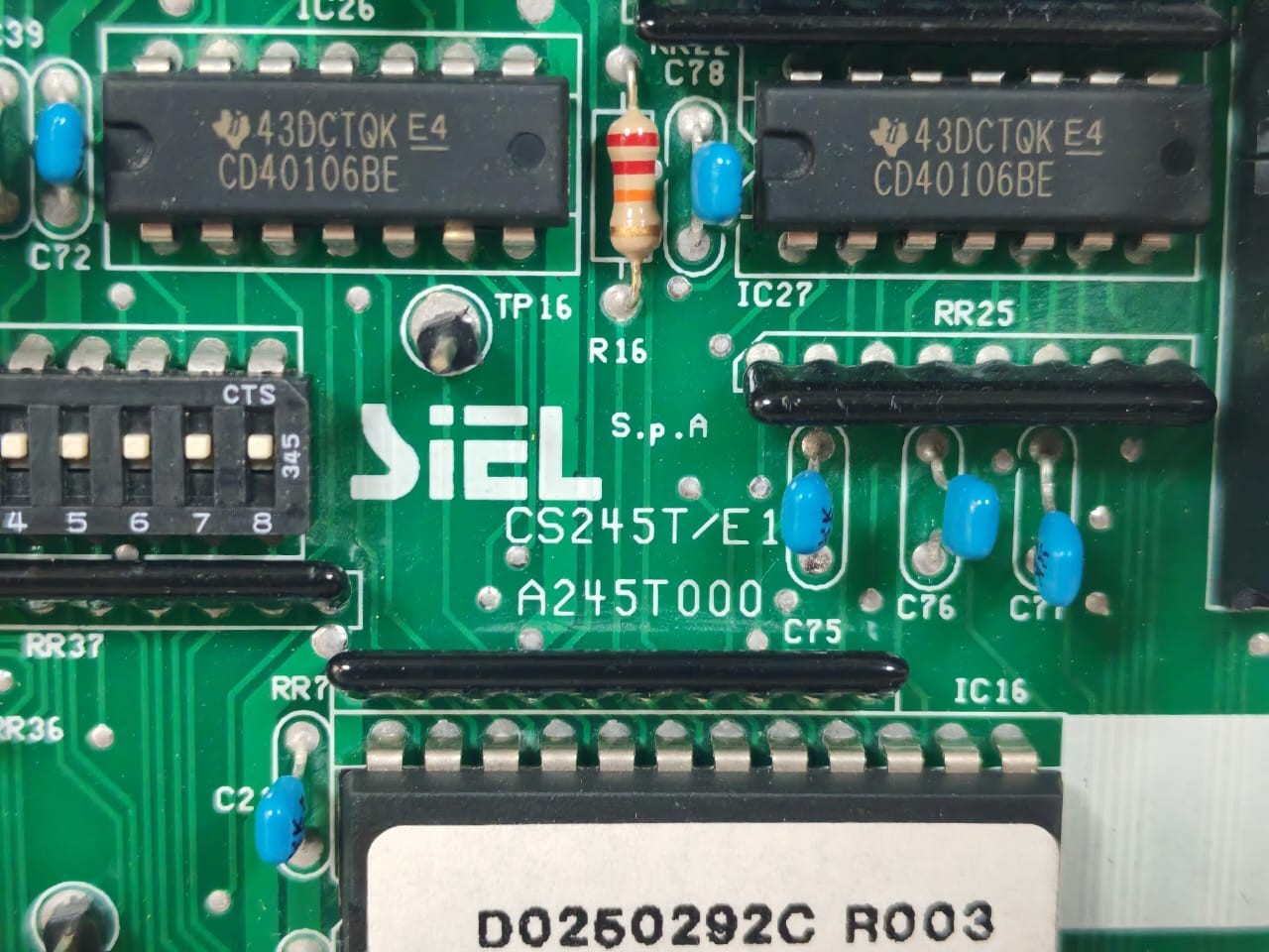 SIEL CS245T SIEL CS245T /E1 A245T000 PCB 4