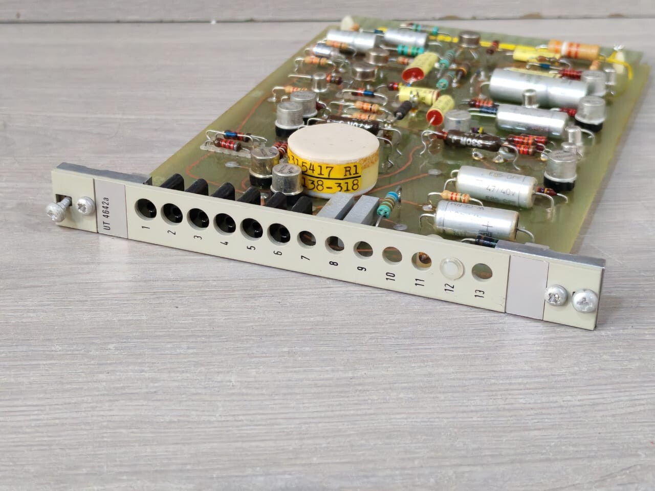 ABB HE907138-318 BBC UT4642A EIA302398R121 HE907138-318 SPEED TRANSDUCER MODULE 6