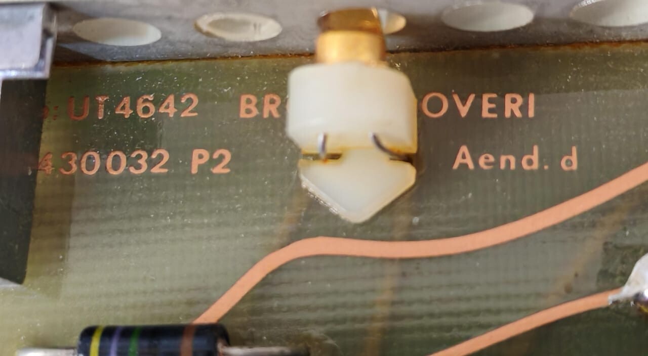 ABB HE907138-318 BBC UT4642A EIA302398R121 HE907138-318 SPEED TRANSDUCER MODULE 7