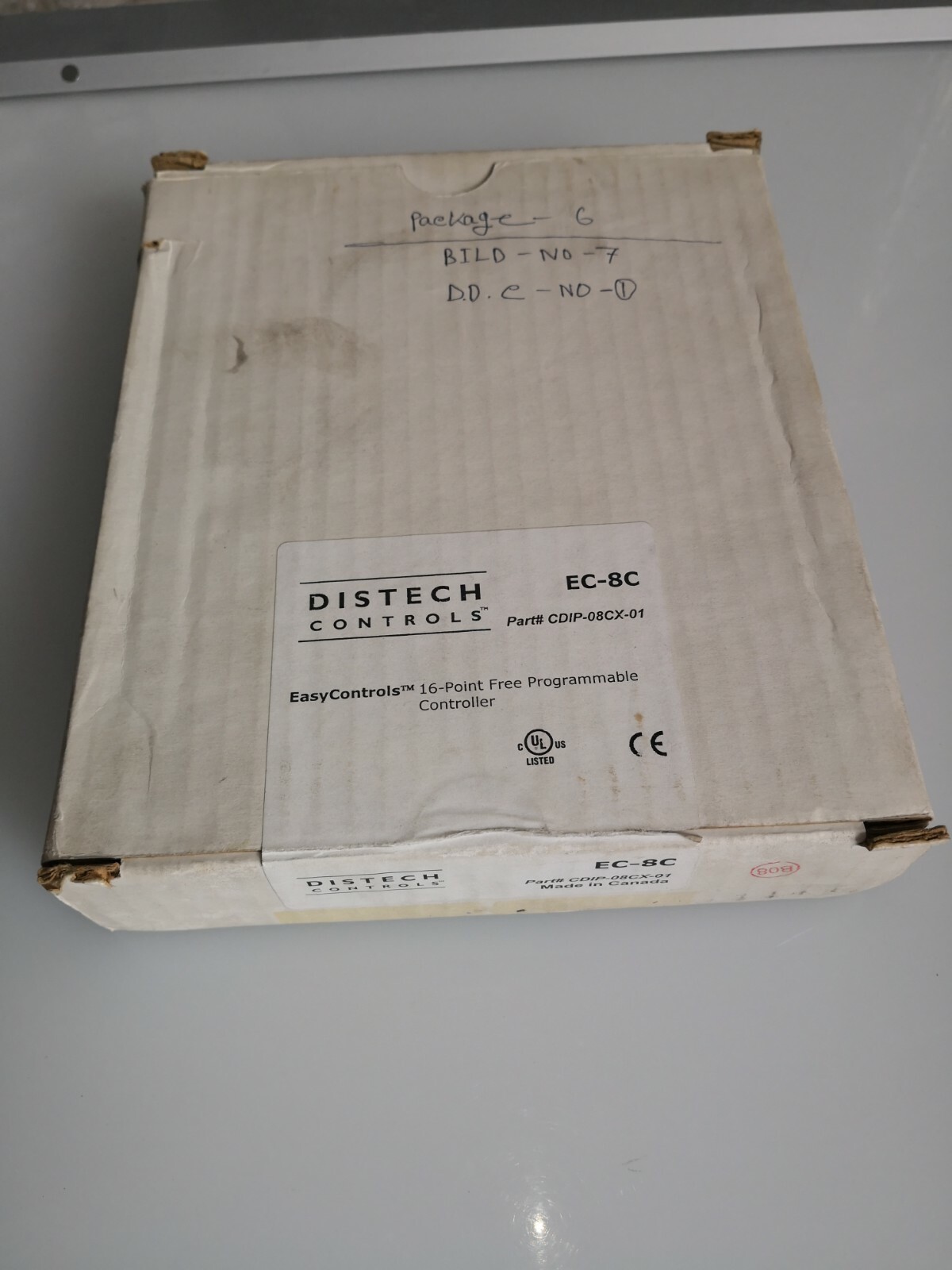Distech Controls CDIP-08CX-01-00 DISTECH EC-8C CDIP-08CX-01-00 4