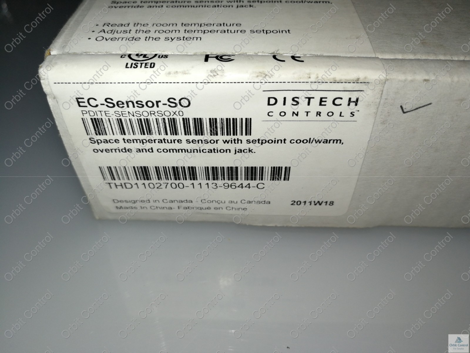 Distech Controls EC-SENSOR Distech Controls EC-Sensor SO 2