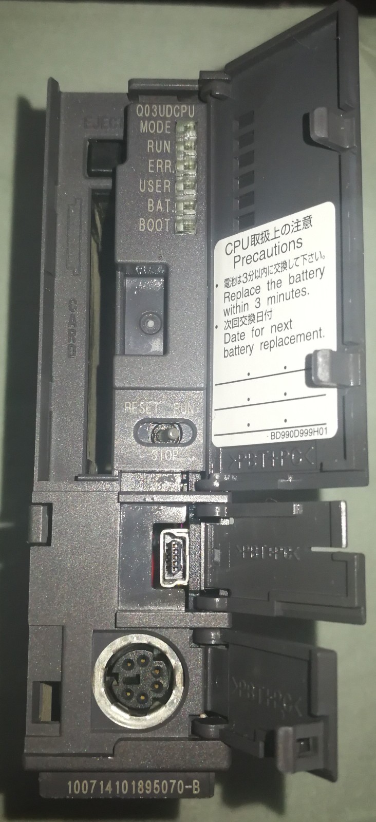 Mitsubishi Electric Q03UDCPU Mitsubishi MELSEC-Q Q03UDCPU CPU Unit 2