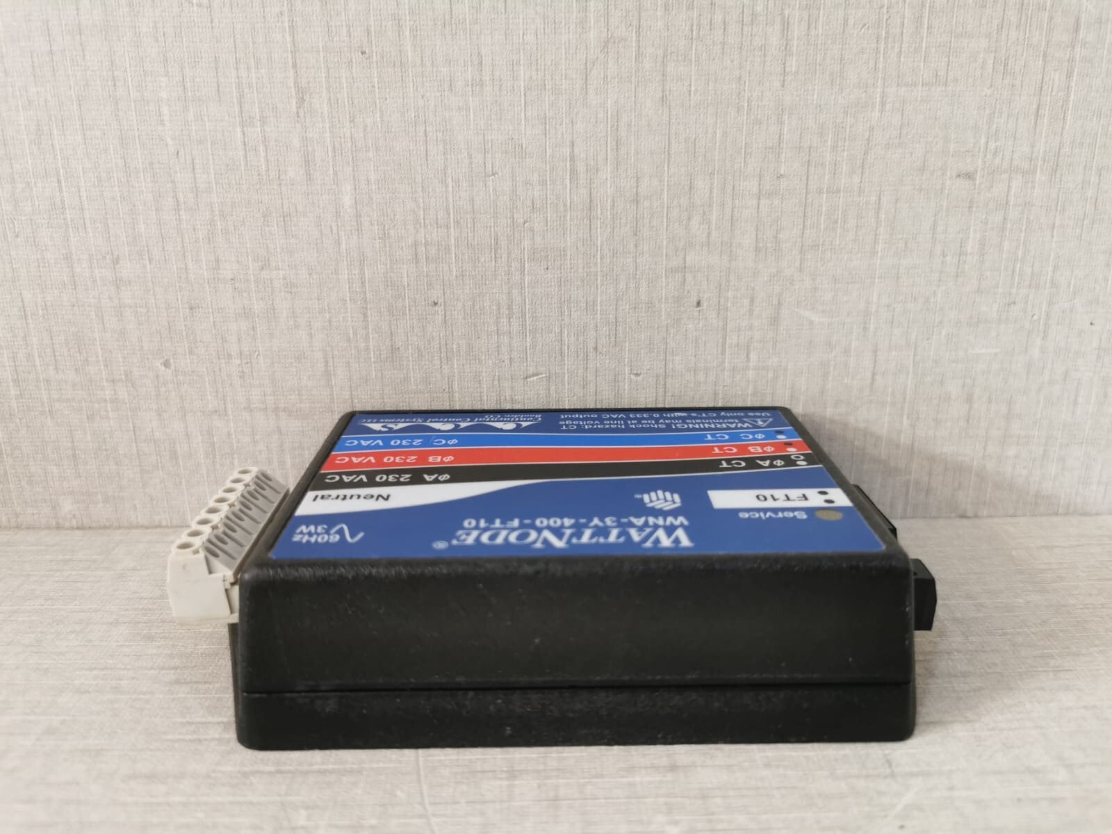 Continental FT10 CONTINENTAL CONTROL SYSTEMS WATTNODE WNA-3Y-400-FT10 WATT HOUR METER 6