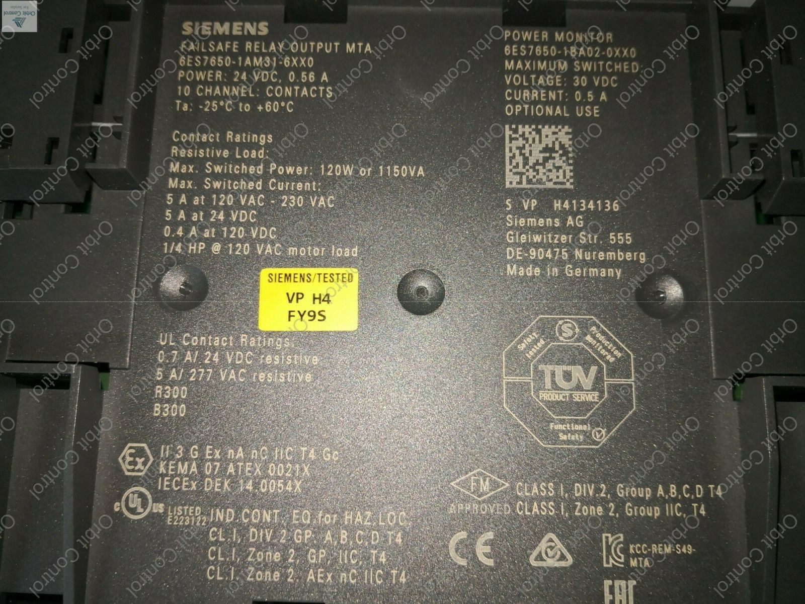 Siemens 6ES7650-1AM31-6XX0 Siemens 6ES7650-1AM31-6XX0 Interface Module 6