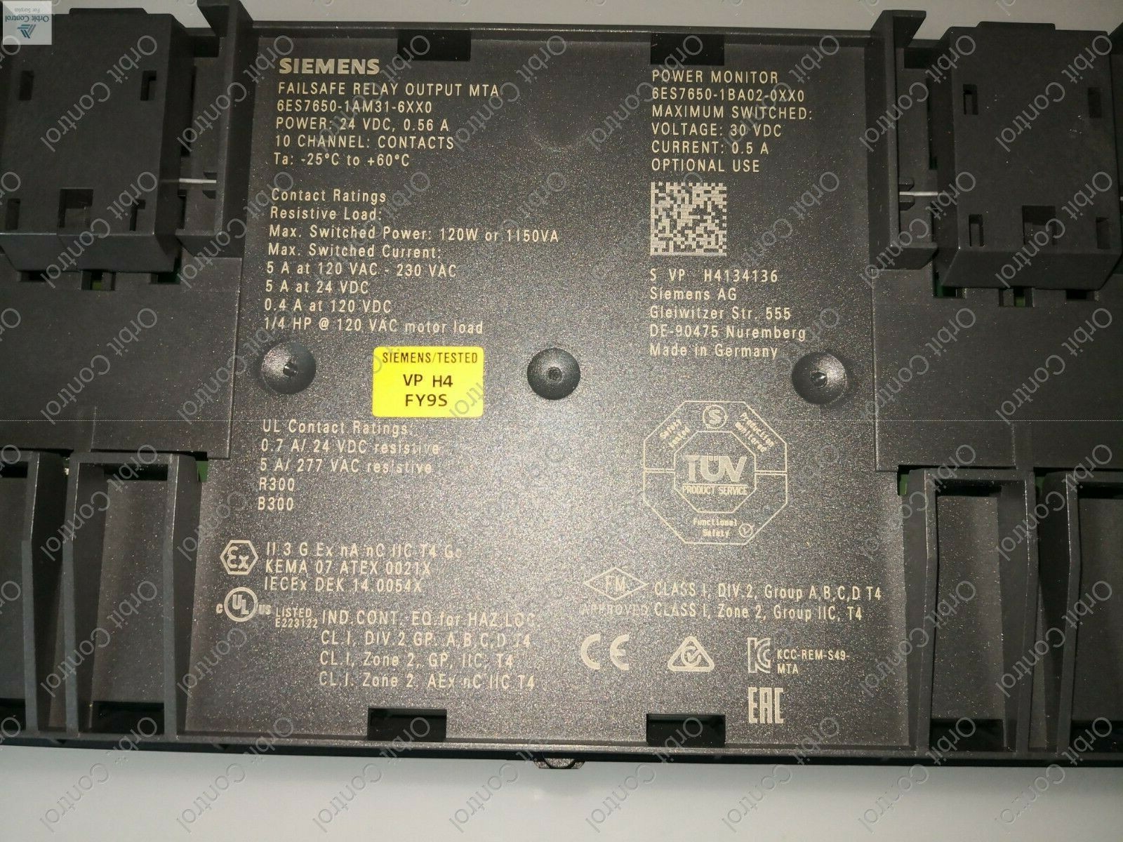Siemens 6ES7650-1AM31-6XX0 Siemens 6ES7650-1AM31-6XX0 Interface Module 7