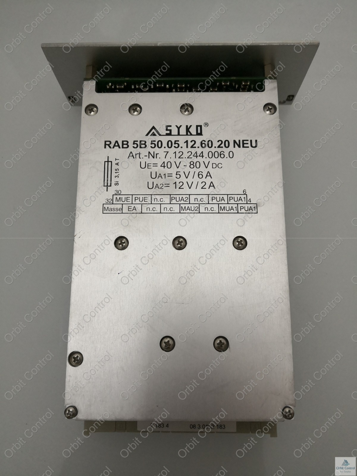 SYKO 5B.50.05.12.60.20 Syko RAB 5B.50.05.12.60.20 NEU 3