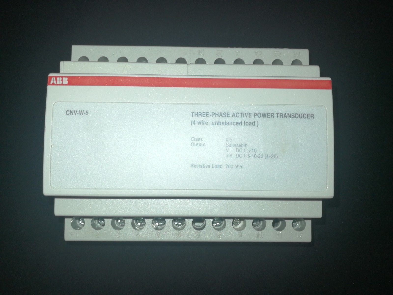ABB CNV-W-5 ABB CNV-W-5 Three Active Power Transducer 45 KW 2