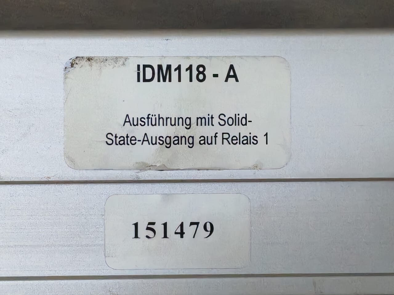 GANTNER IDM-118 GANTNER IDM 118 Intelligent Digital Module 3