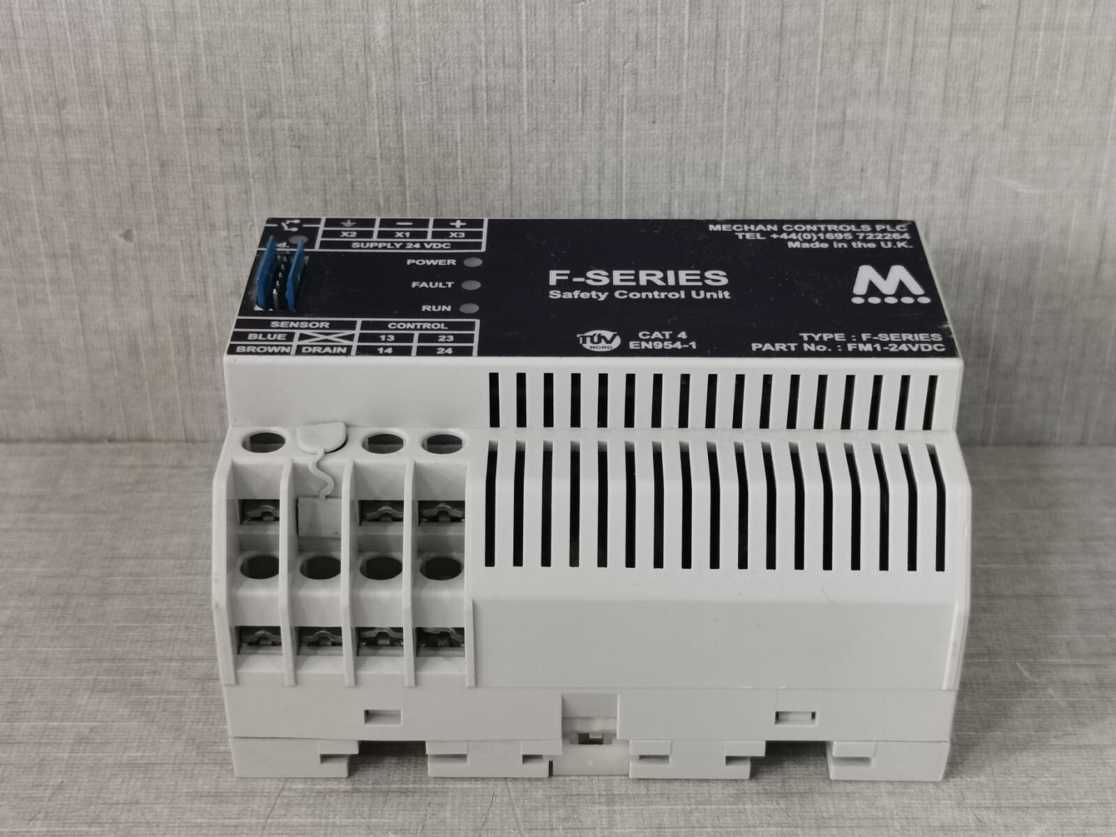 Mechan F-SERIES Mechan Controls PLC / F-SERIES safety control Unit 4