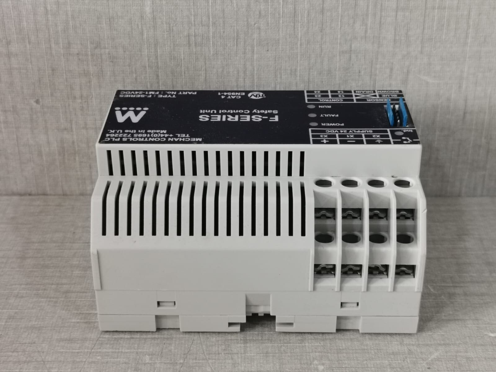 Mechan F-SERIES Mechan Controls PLC / F-SERIES safety control Unit 5