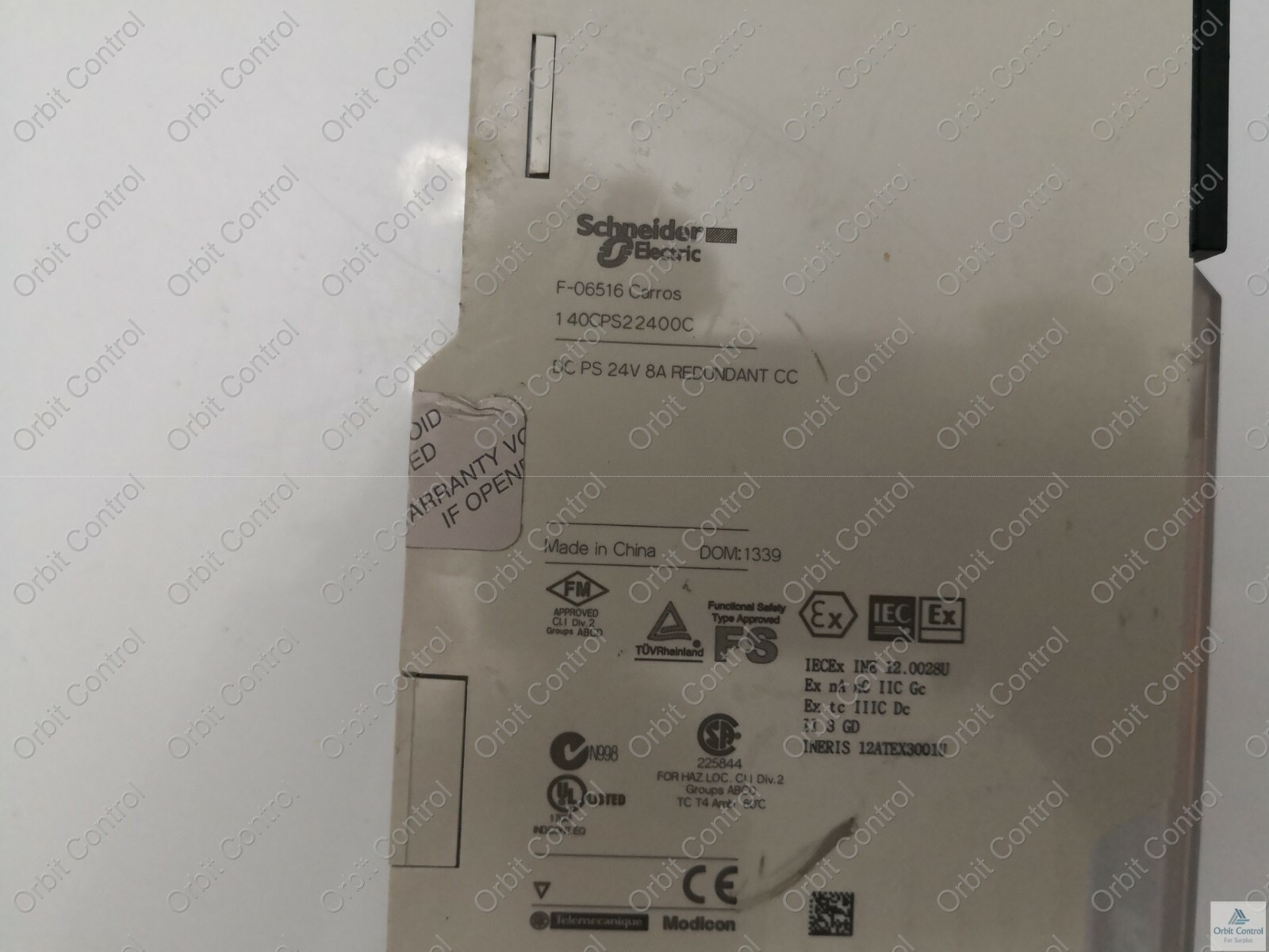 Schneider Electric CPS-224-00 Schneider TSX Quantum 140 CPS 224 00 power supply module 24VDC with cover / liD 4