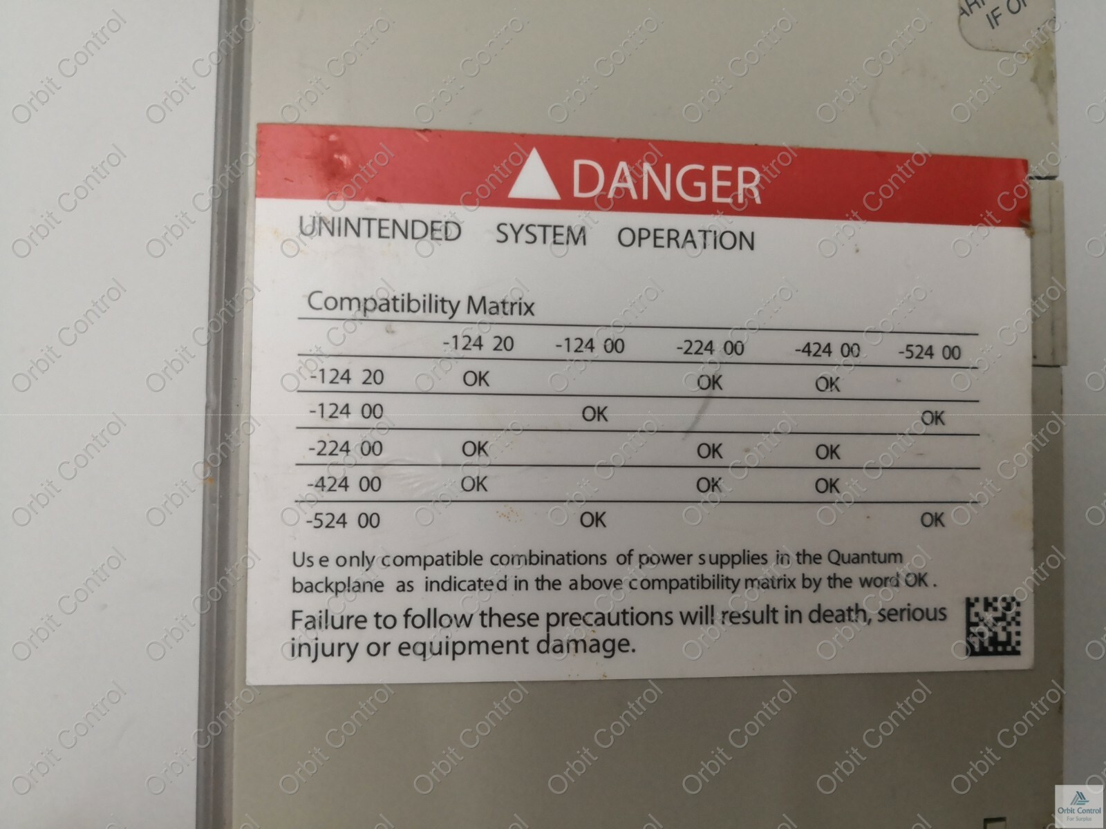 Schneider Electric CPS-224-00 Schneider TSX Quantum 140 CPS 224 00 power supply module 24VDC with cover / liD 6