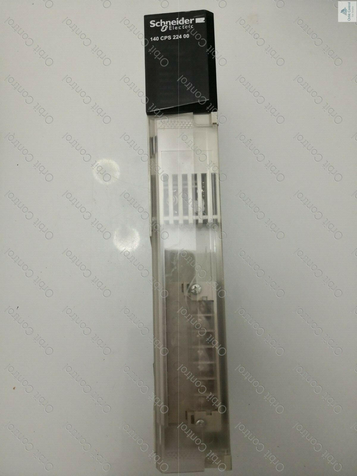 Schneider TSX Quantum 140 CPS 224 00 power supply module 24VDC with cover / liD