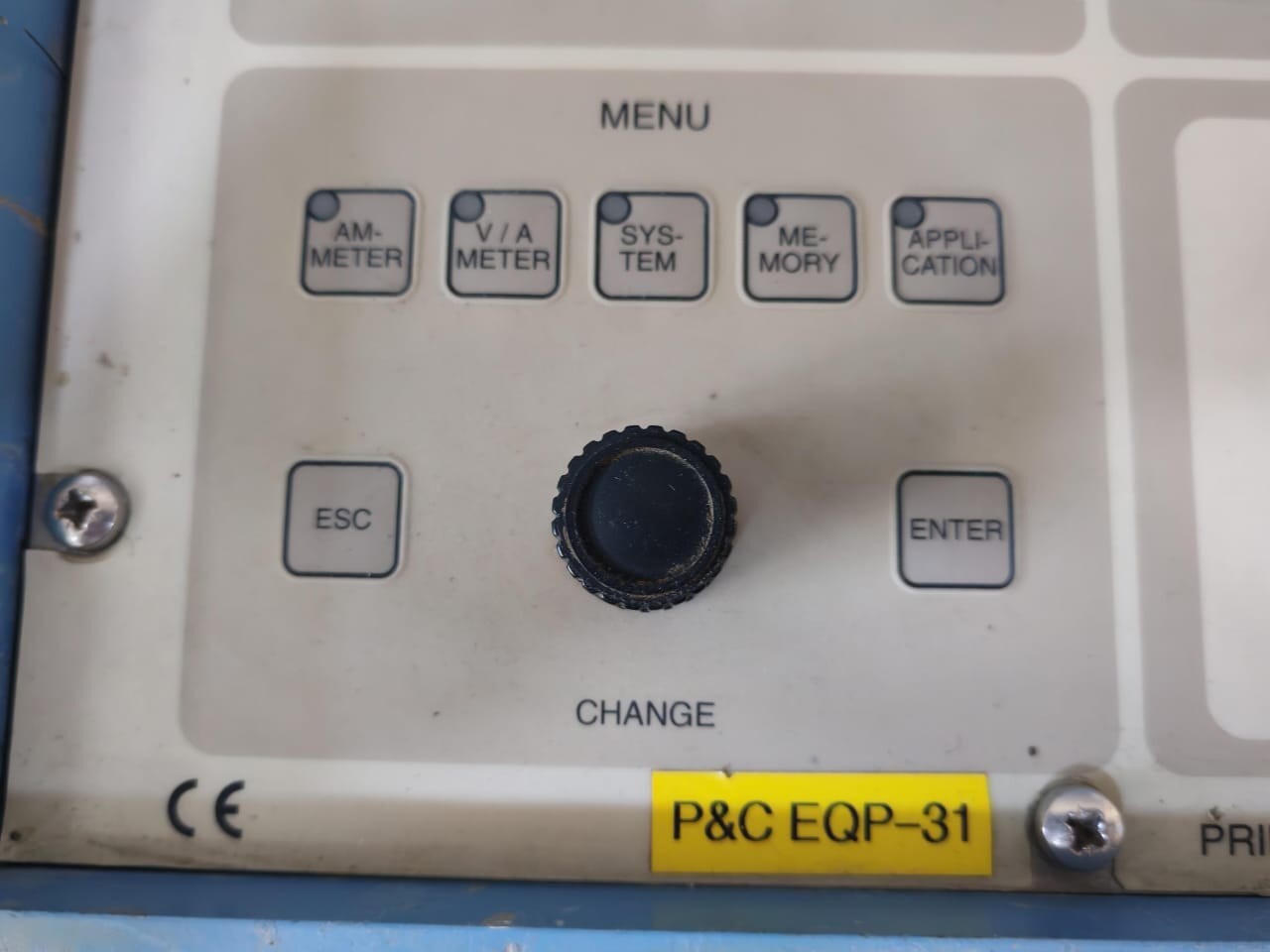 Megger SYSTEM240V PROGRAMMA ODEN AT PRIMARY CURRENT INJECTION SYSTEM 240V 8