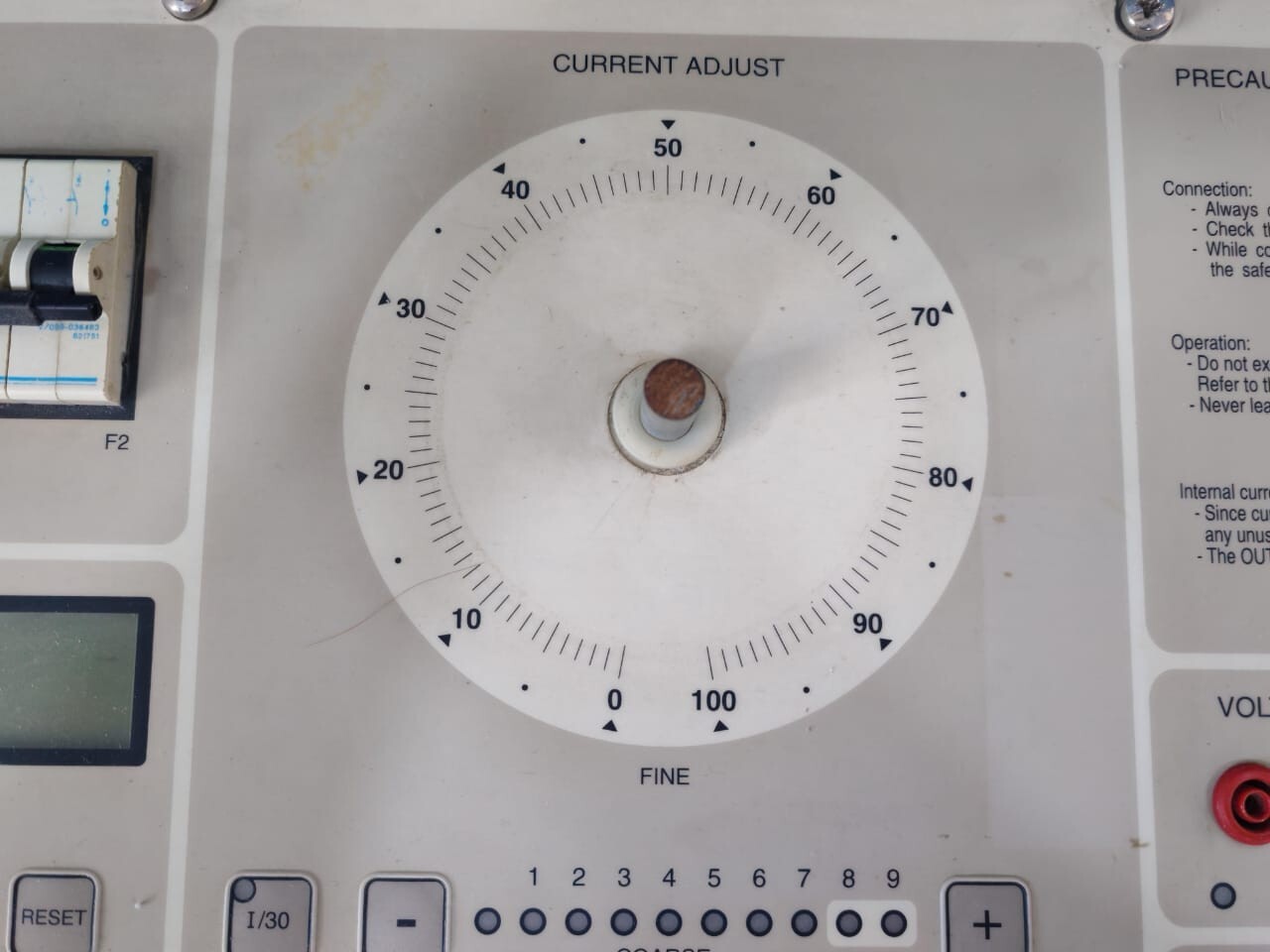 Megger SYSTEM240V PROGRAMMA ODEN AT PRIMARY CURRENT INJECTION SYSTEM 240V 10