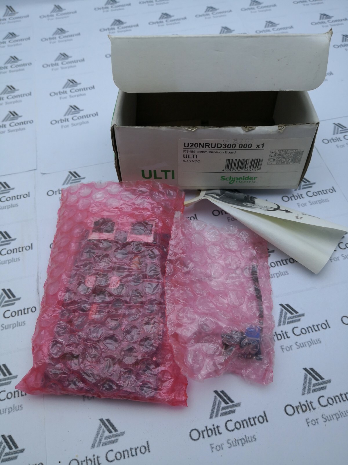 Schneider Electric RS485 Schneider Electric U20NRUD300 000 / RS485 Communication Board 8-02-0107/04 4