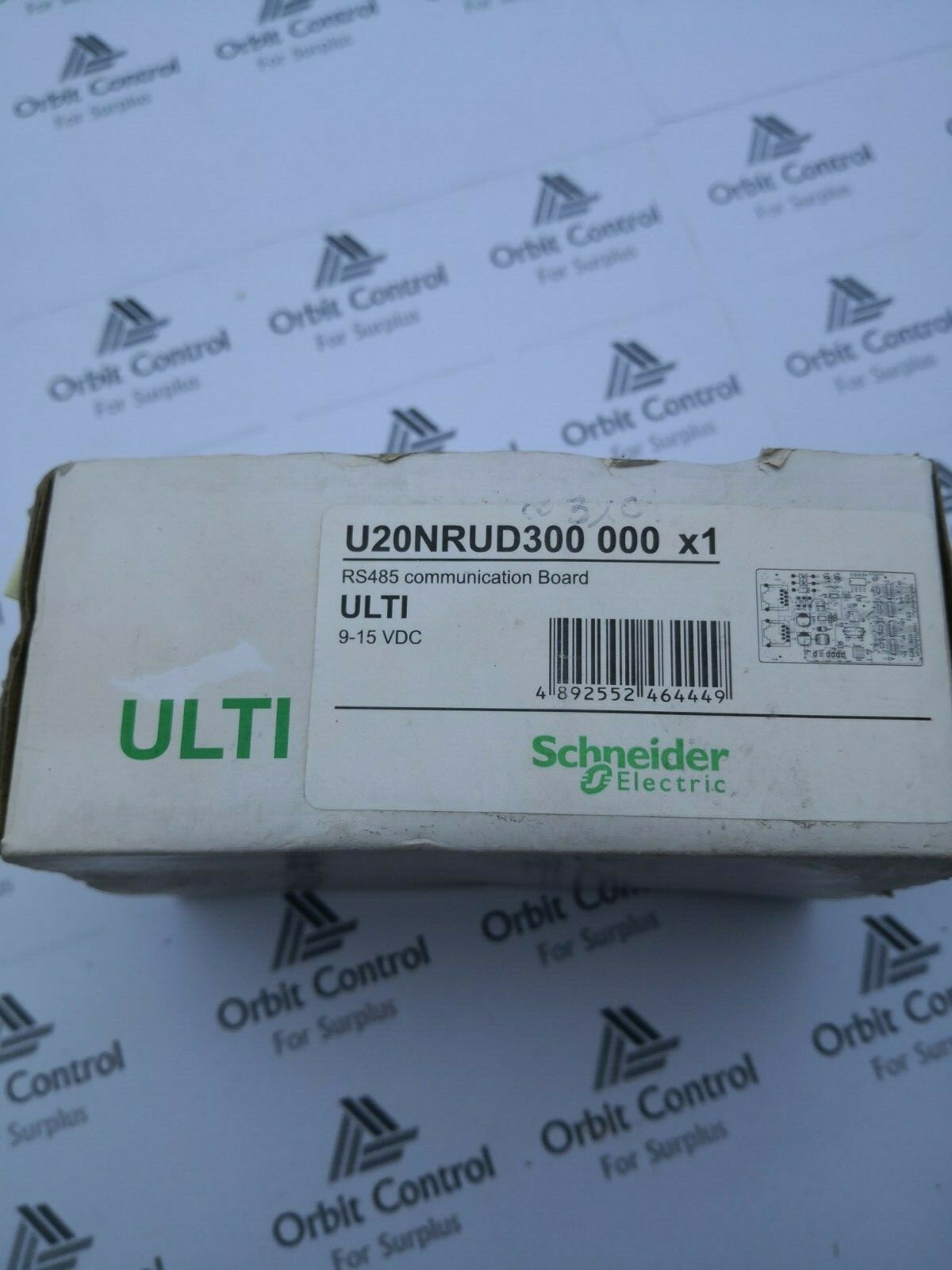 Schneider Electric RS485 Schneider Electric U20NRUD300 000 / RS485 Communication Board 8-02-0107/04 5