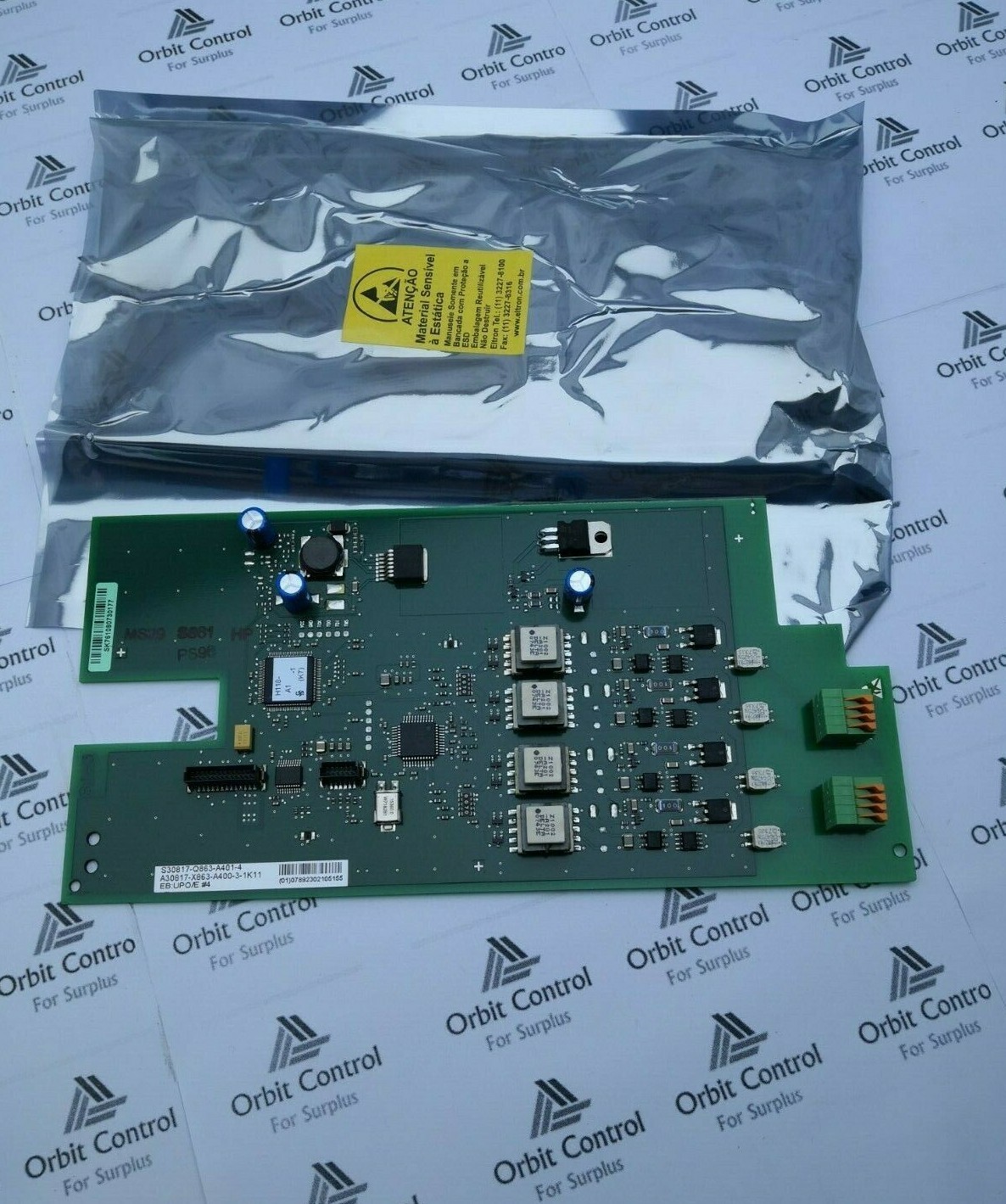 Siemens S30817-Q863-A401-4 Siemens S30817-Q863-A401-4 A30817-X863-A400-3-1K11 EB:UPO/E + S30817-Q862-A401-5 2