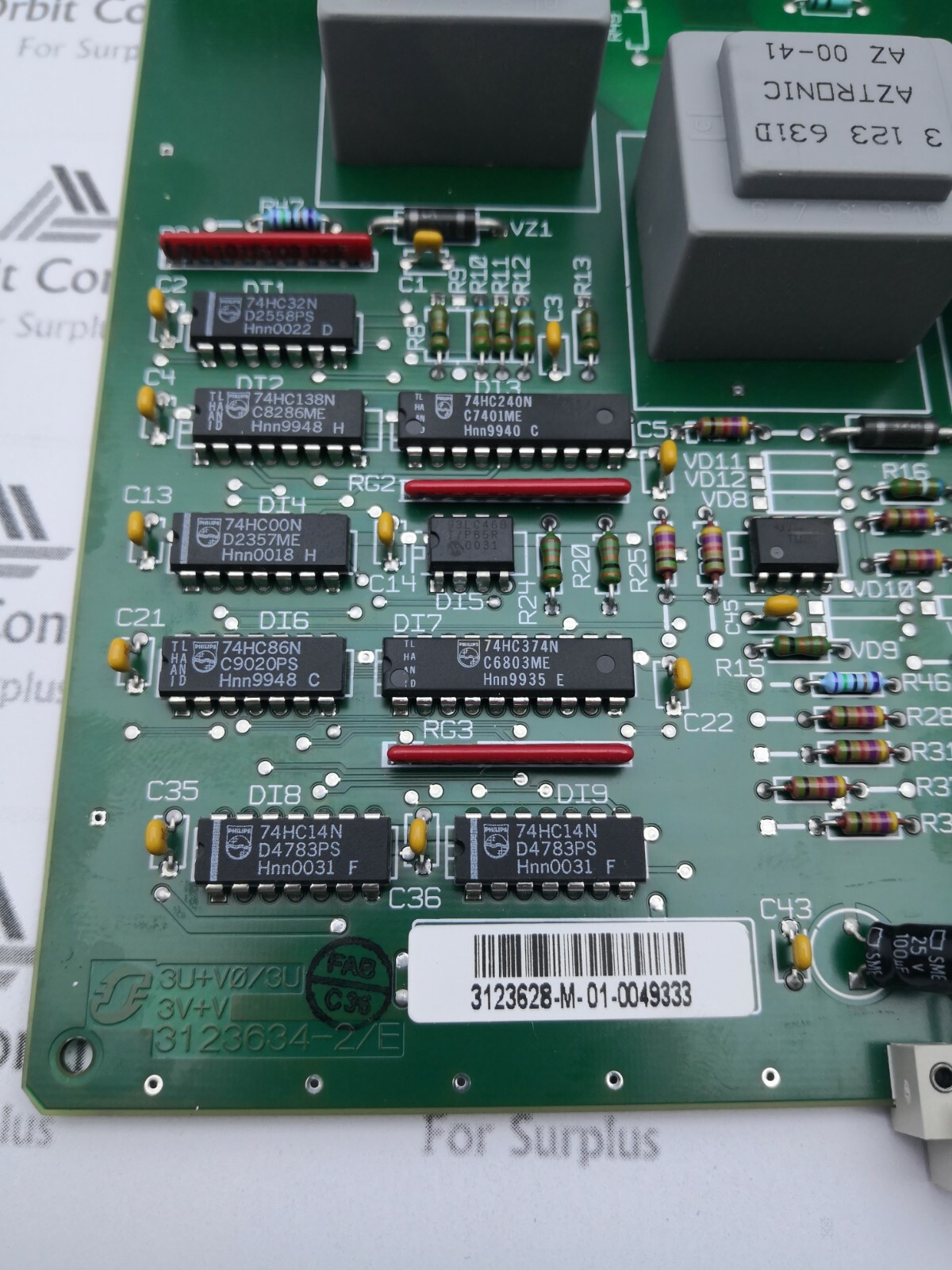Schneider Electric 3U/VO MERLIN GERIN 3U VO - 3U/VO / BOARD INTERFACE SENSOR VOLTAGE 3