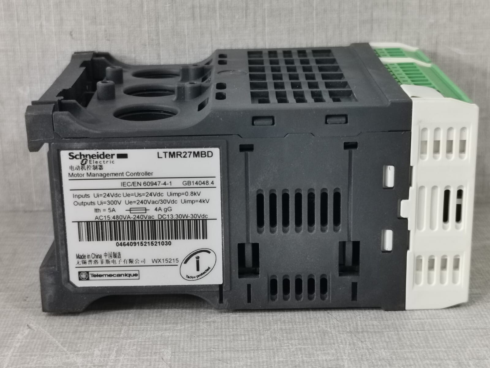 Schneider Electric LTMR27MBD SCHNEIDER ELECTRIC LTMR27MBD MOTOR MANAGEMENT CONTROLLER 5