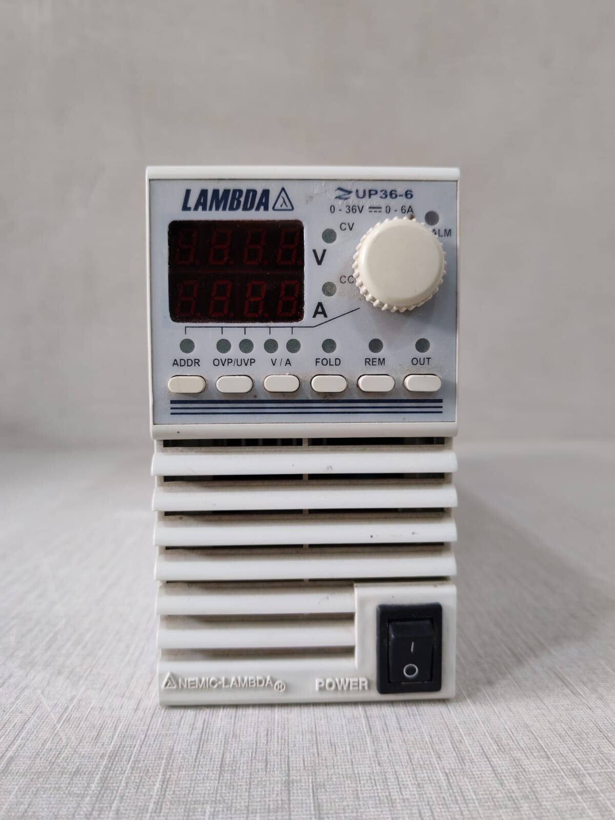 TDK-Lambda UP36-6 Lambda UP36-6 ZUP Power Supply P/n: 56154153AA | 0-36V, 0-6A 2