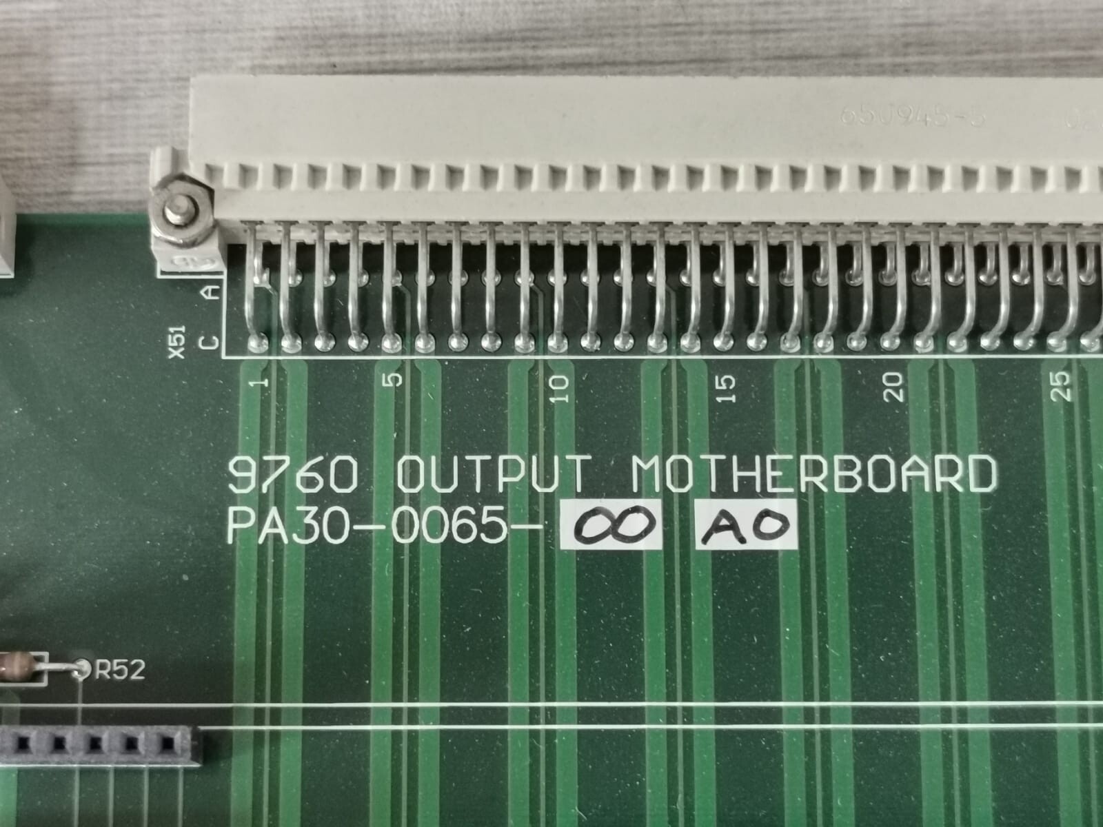 Pelco PCA-9760 PELCO PA30-0065-00 A0 PCA 9760 OUTPUT MOTHERBOARD 2