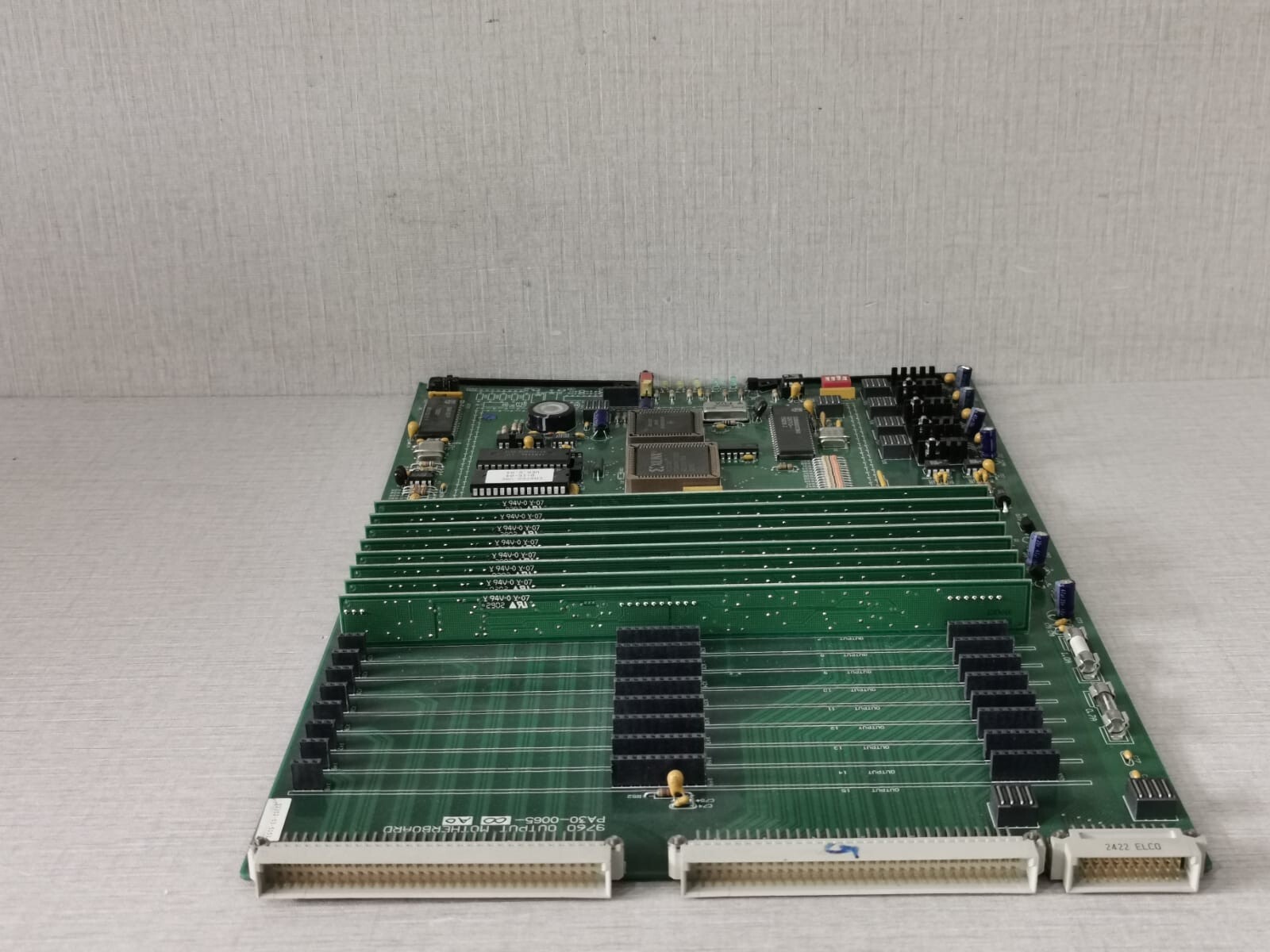 Pelco PCA-9760 PELCO PA30-0065-00 A0 PCA 9760 OUTPUT MOTHERBOARD 8