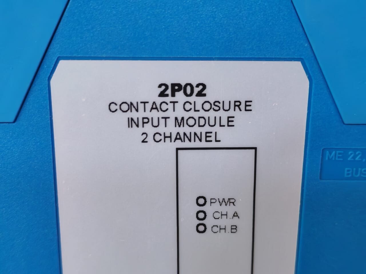 Weed Instrument EOTEC-2000 WEED INSTRUMENT EOTEC 2000 MULTI-CHAN CONTACT CLOSURE INPUT MODULE 2P02 3