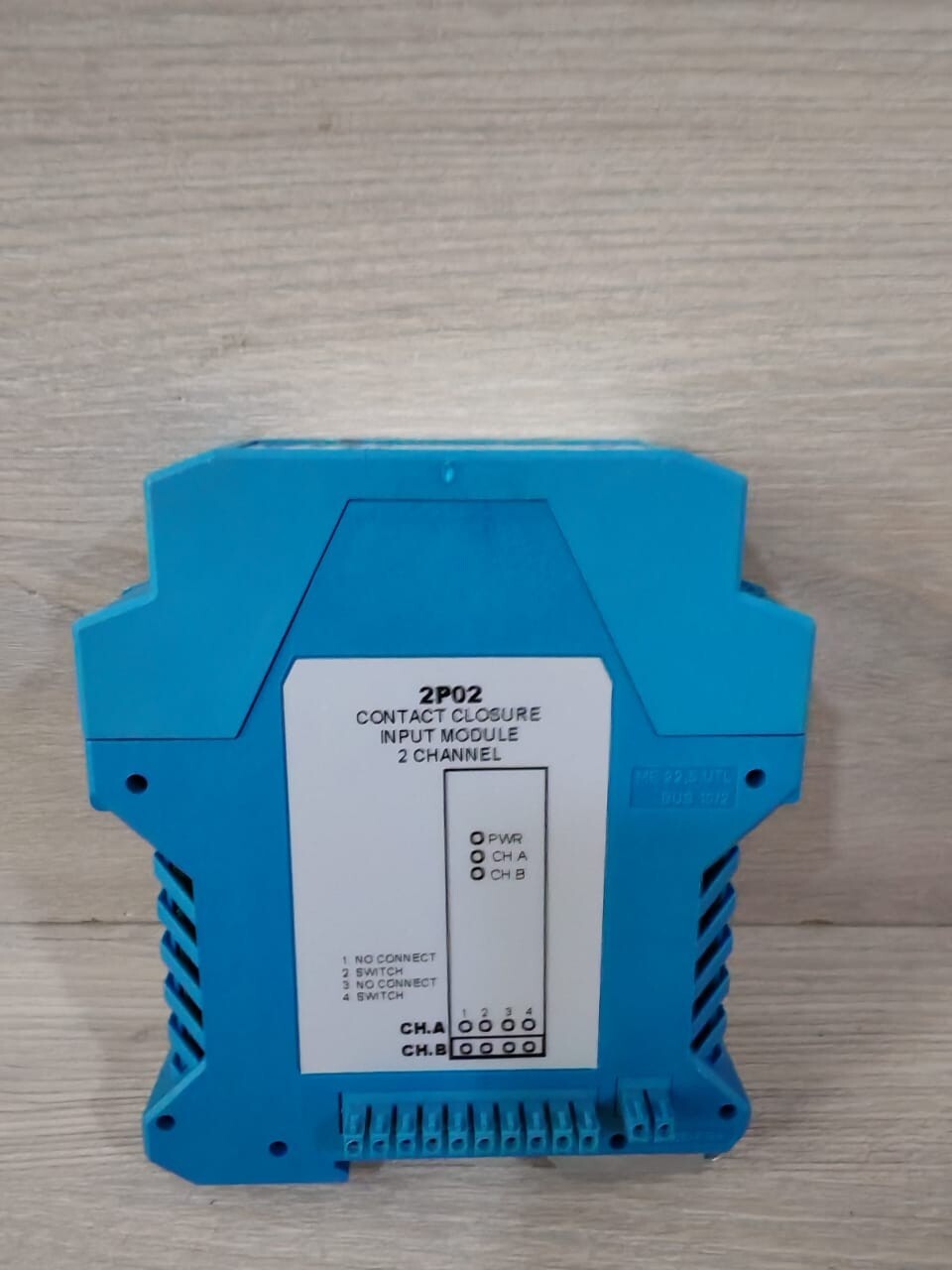 Weed Instrument EOTEC-2000 WEED INSTRUMENT EOTEC 2000 MULTI-CHAN CONTACT CLOSURE INPUT MODULE 2P02 4