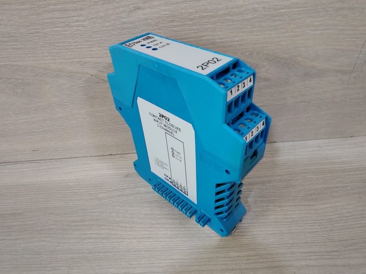 Weed Instrument EOTEC-2000 WEED INSTRUMENT EOTEC 2000 MULTI-CHAN CONTACT CLOSURE INPUT MODULE 2P02 9