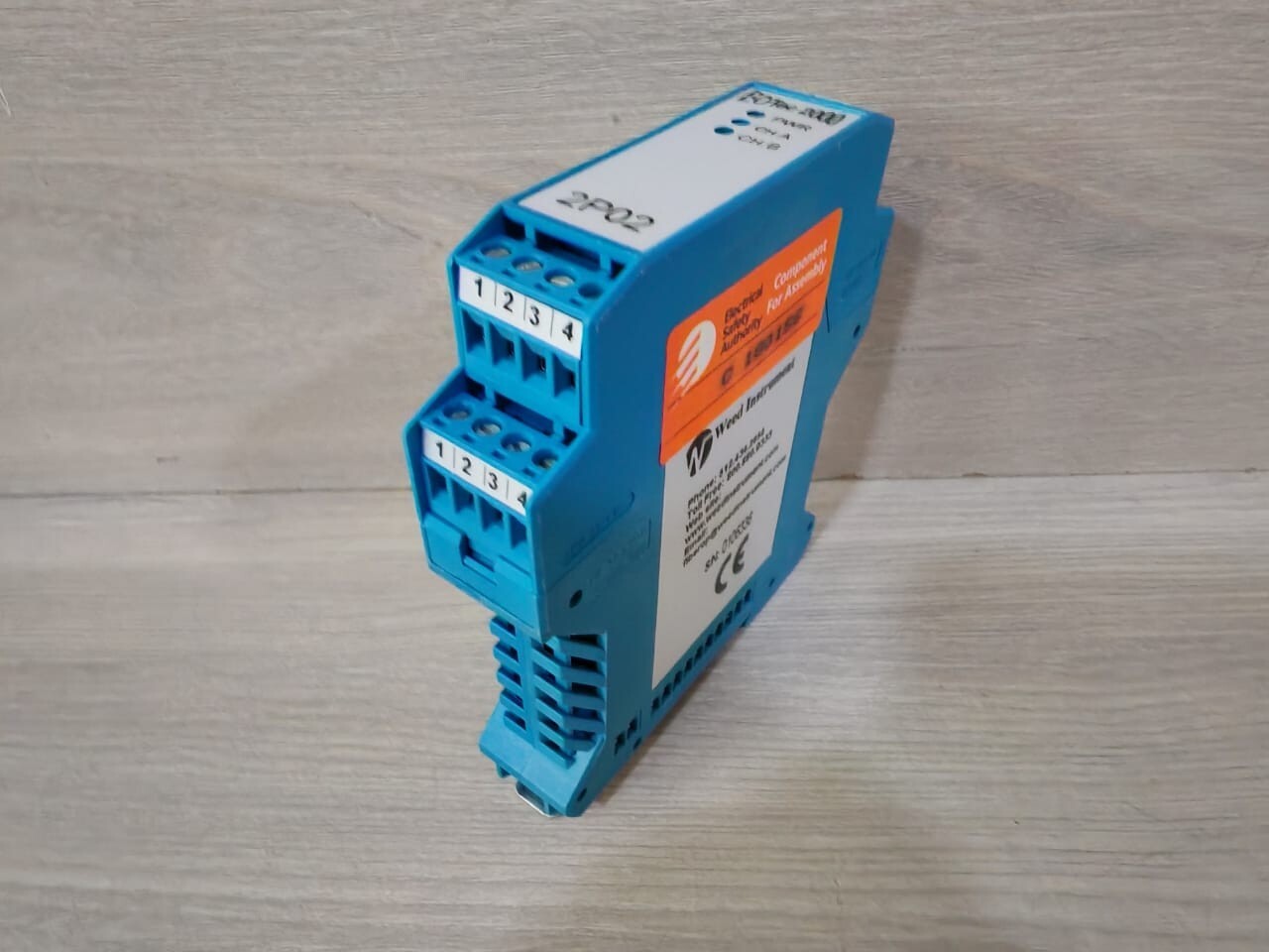 Weed Instrument EOTEC-2000 WEED INSTRUMENT EOTEC 2000 MULTI-CHAN CONTACT CLOSURE INPUT MODULE 2P02 10